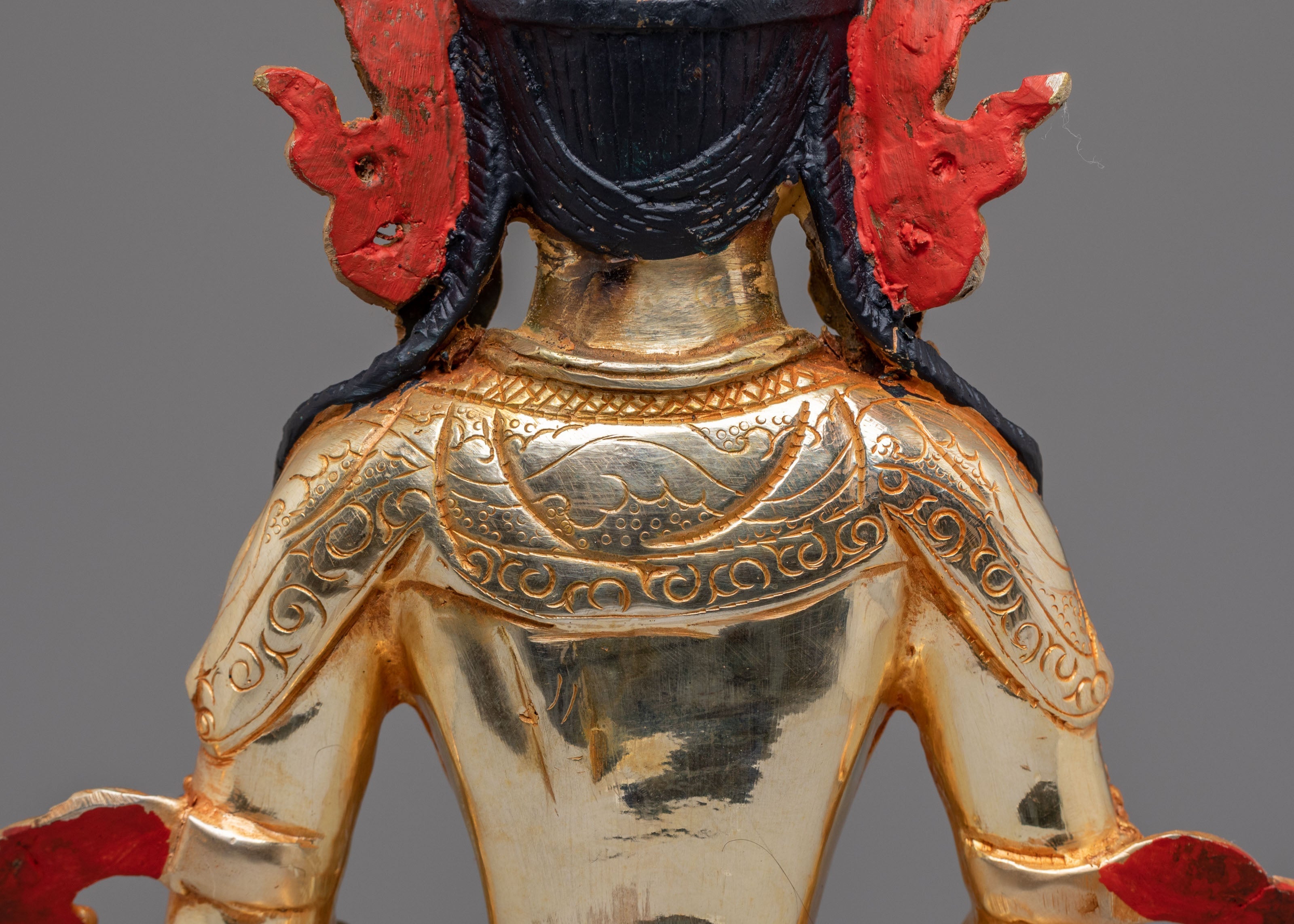Tibetan Longevity Buddha Amitayus Statue | Symbol of Infinite Life