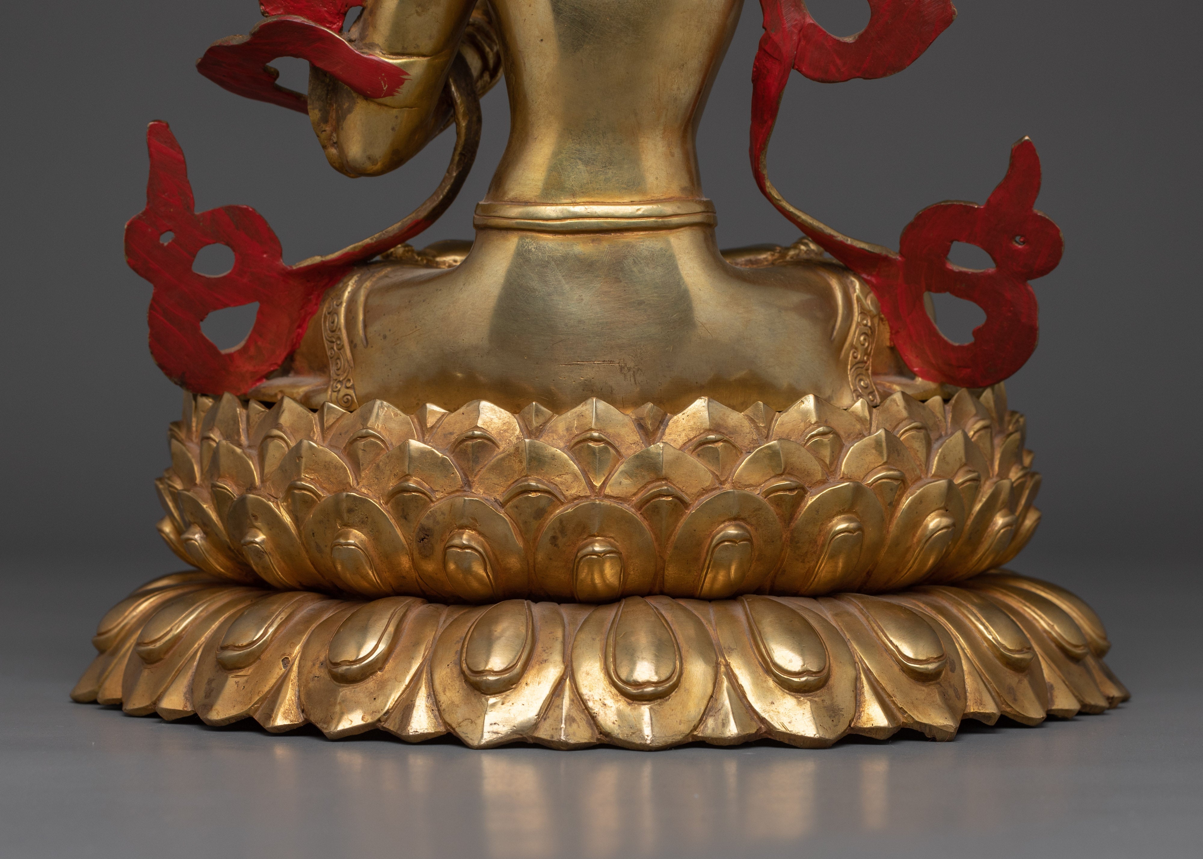 Manjushri Copper Statue for Meditation | Sword of Wisdom Deity