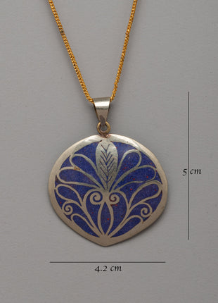 Handmade Lapis Lazuli Pendant | Spiritual Pendant for Daily Use