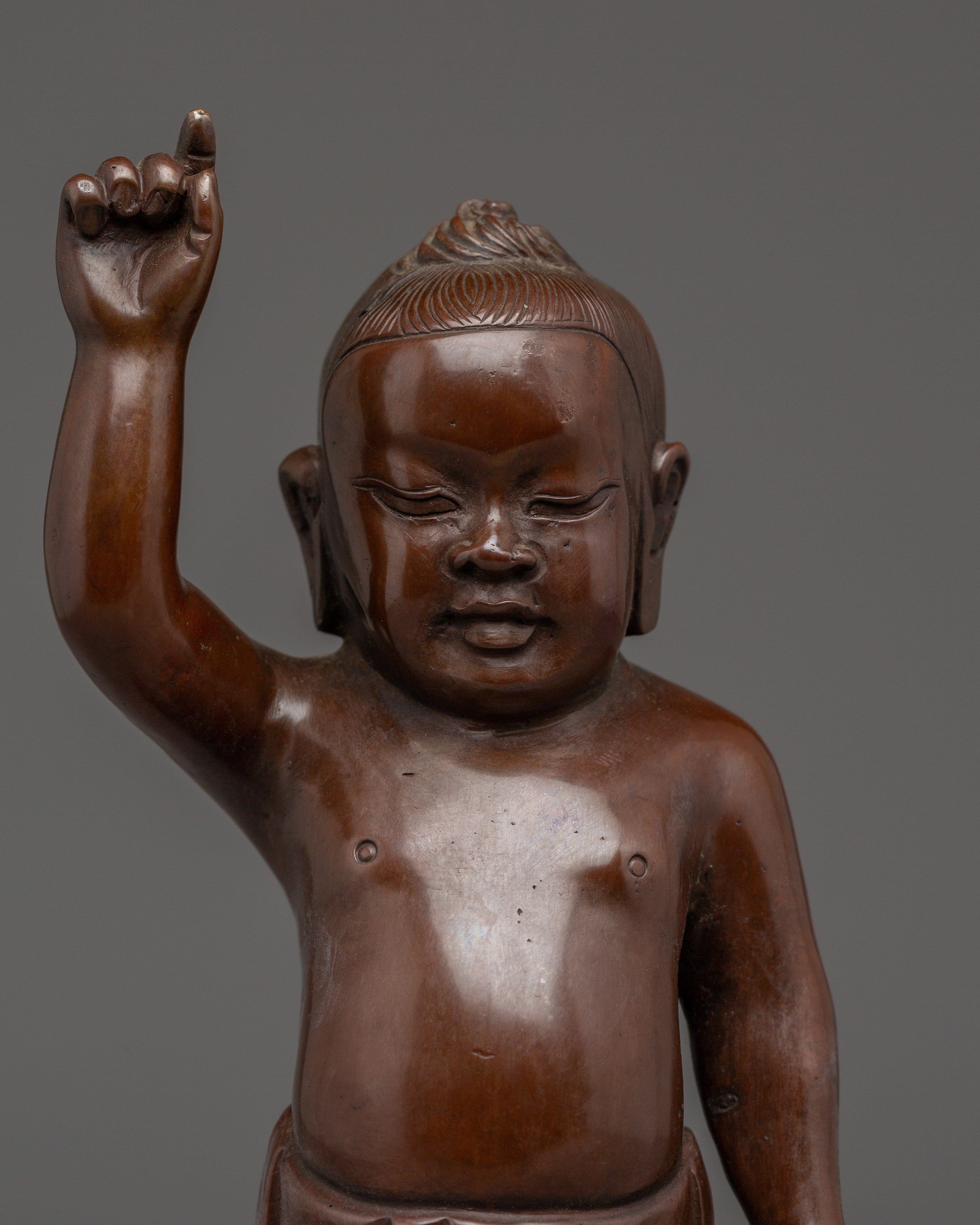 Handcrafted Little Buddha Statue | Meditation Sculpture for Home Altar