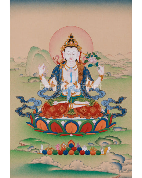 13-inches-chenrezig
