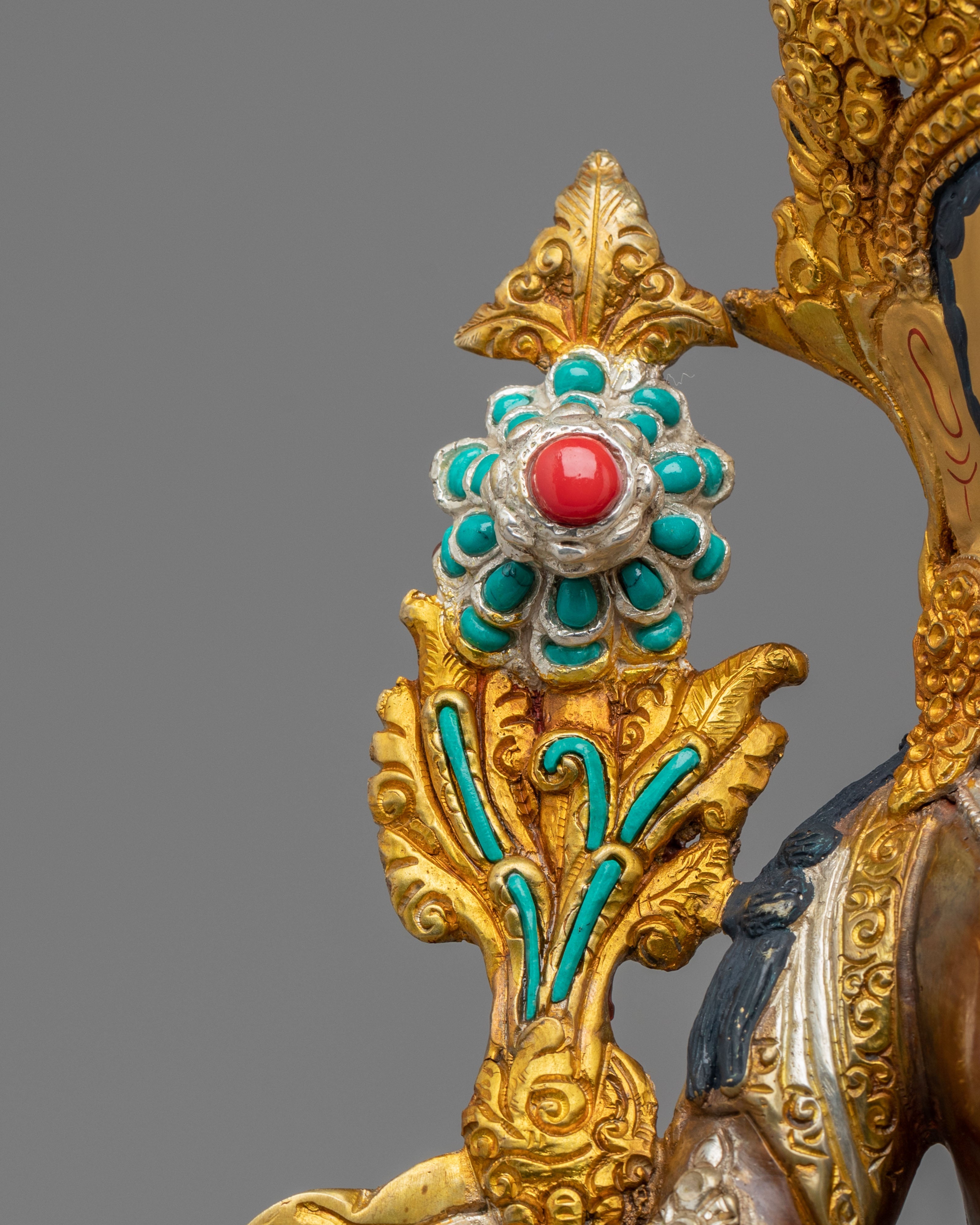 Goddess of Long Life White Tara Statue | Symbol of Healing & Protection