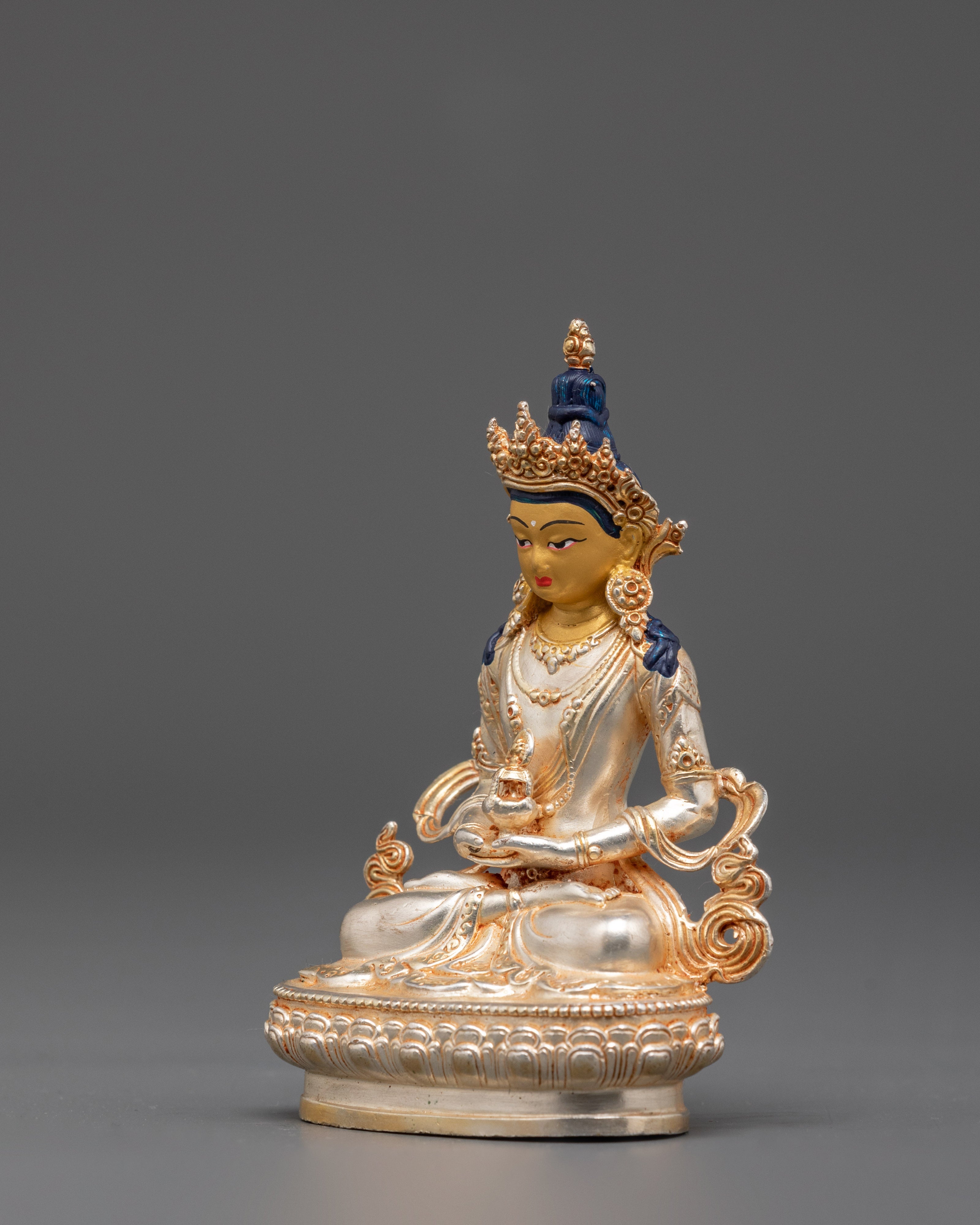 Spiritual Longevity Symbol Amitayus Statue | Tibetan Buddha of Longevity