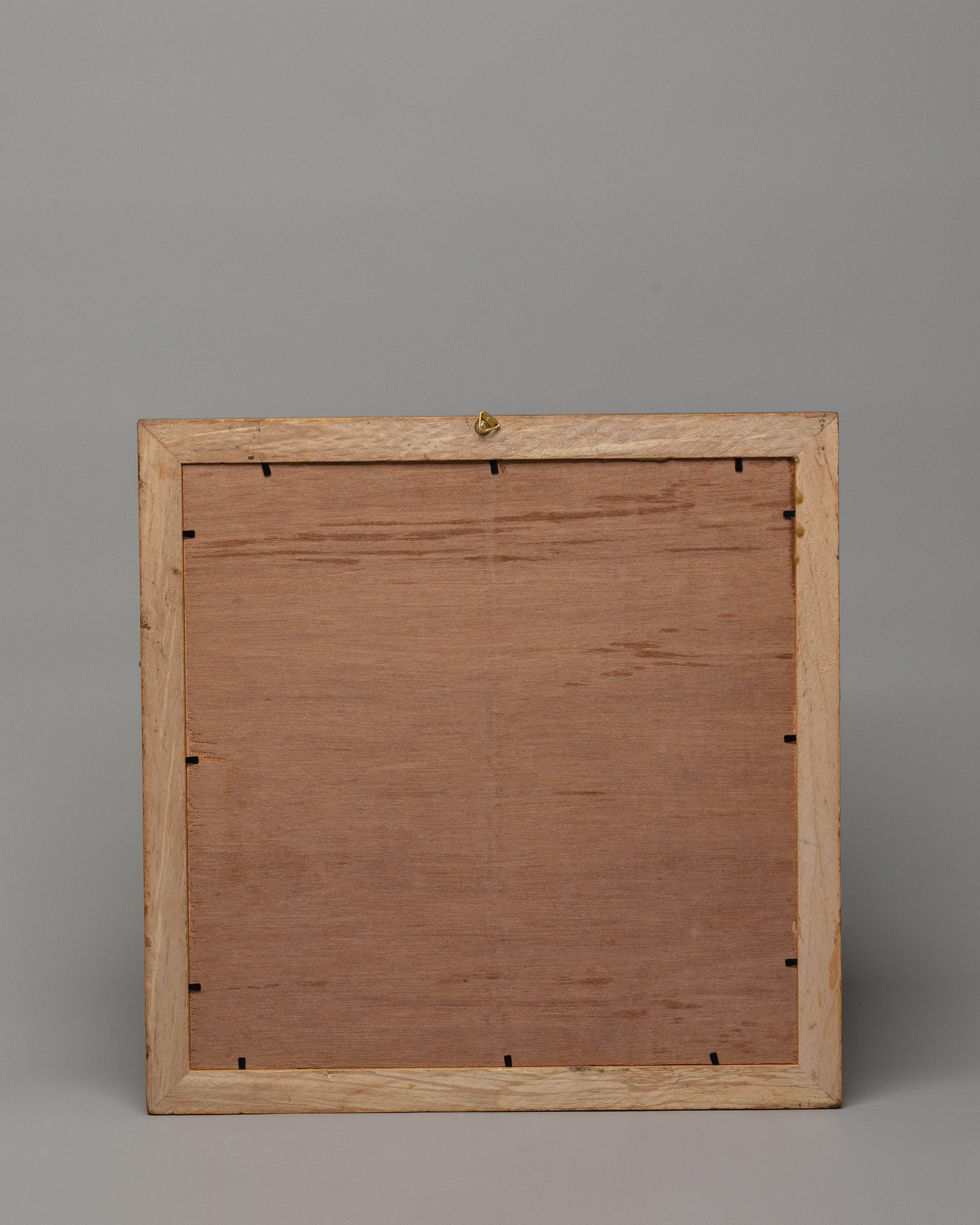 Handmade Eight Auspicious Mandala Wall Hanging | Wheel of Time