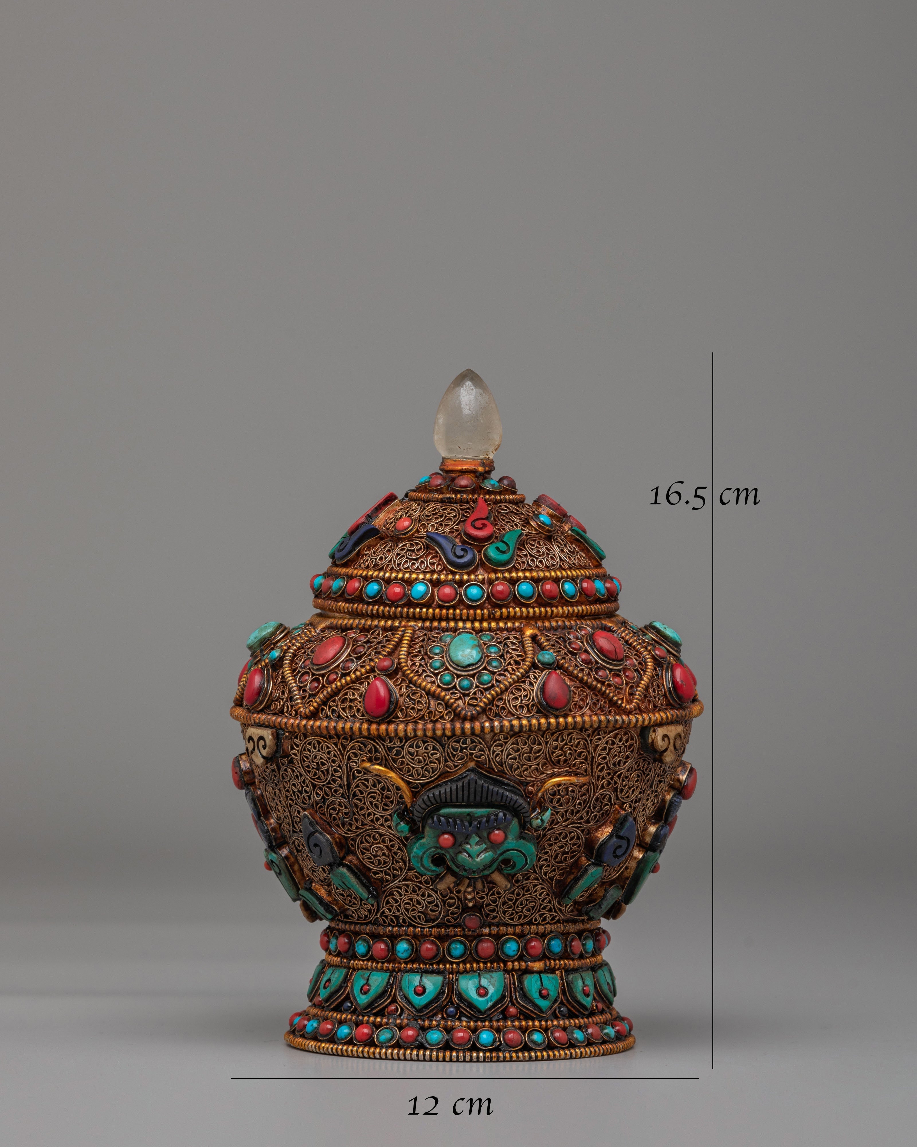 Himalayan Scared Rice Pot | Spiritual Healing Decor