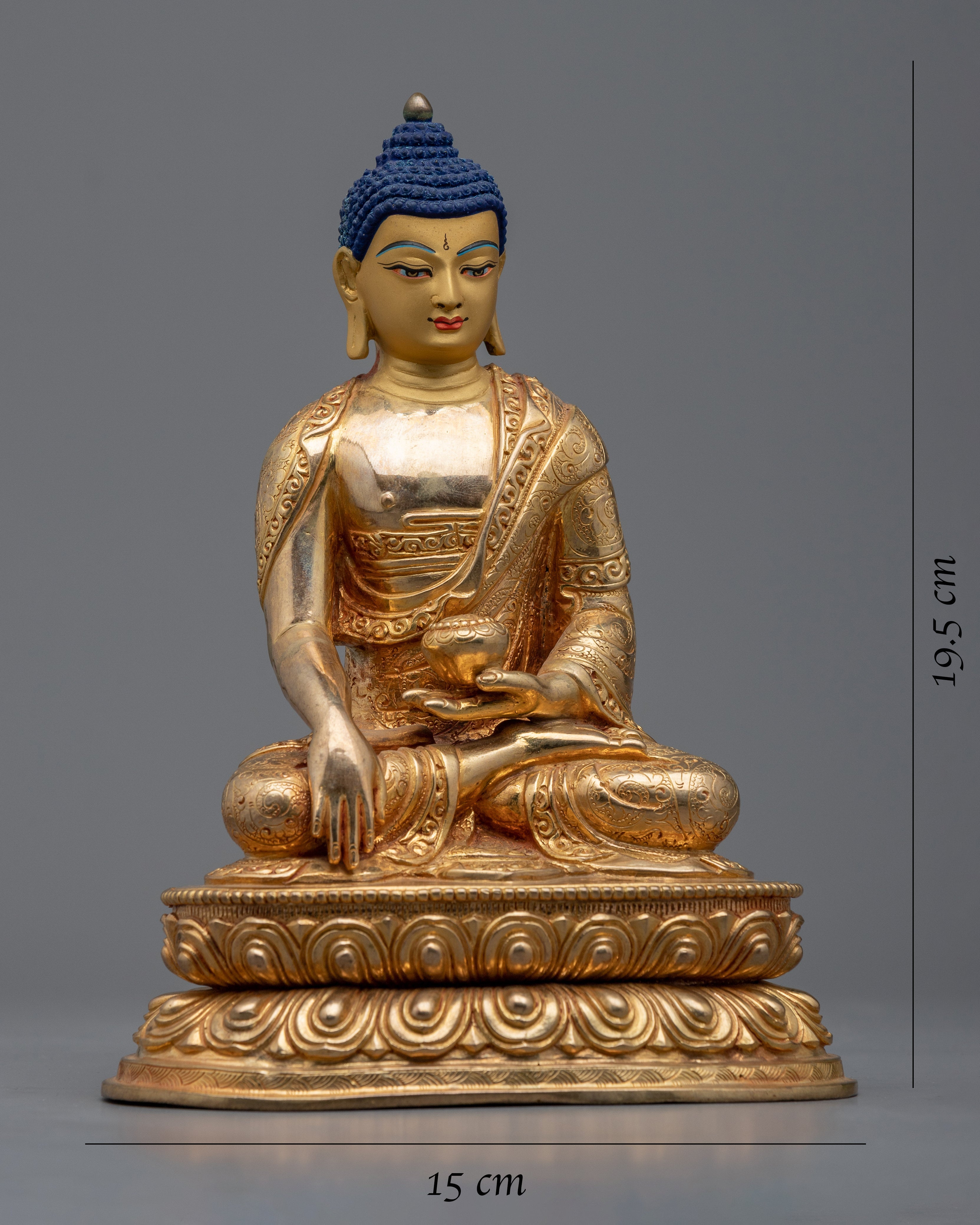 Sitting Buddha Statue | A Symbol of Enlightenment and Wisdom "Shakyamuni Buddha"
