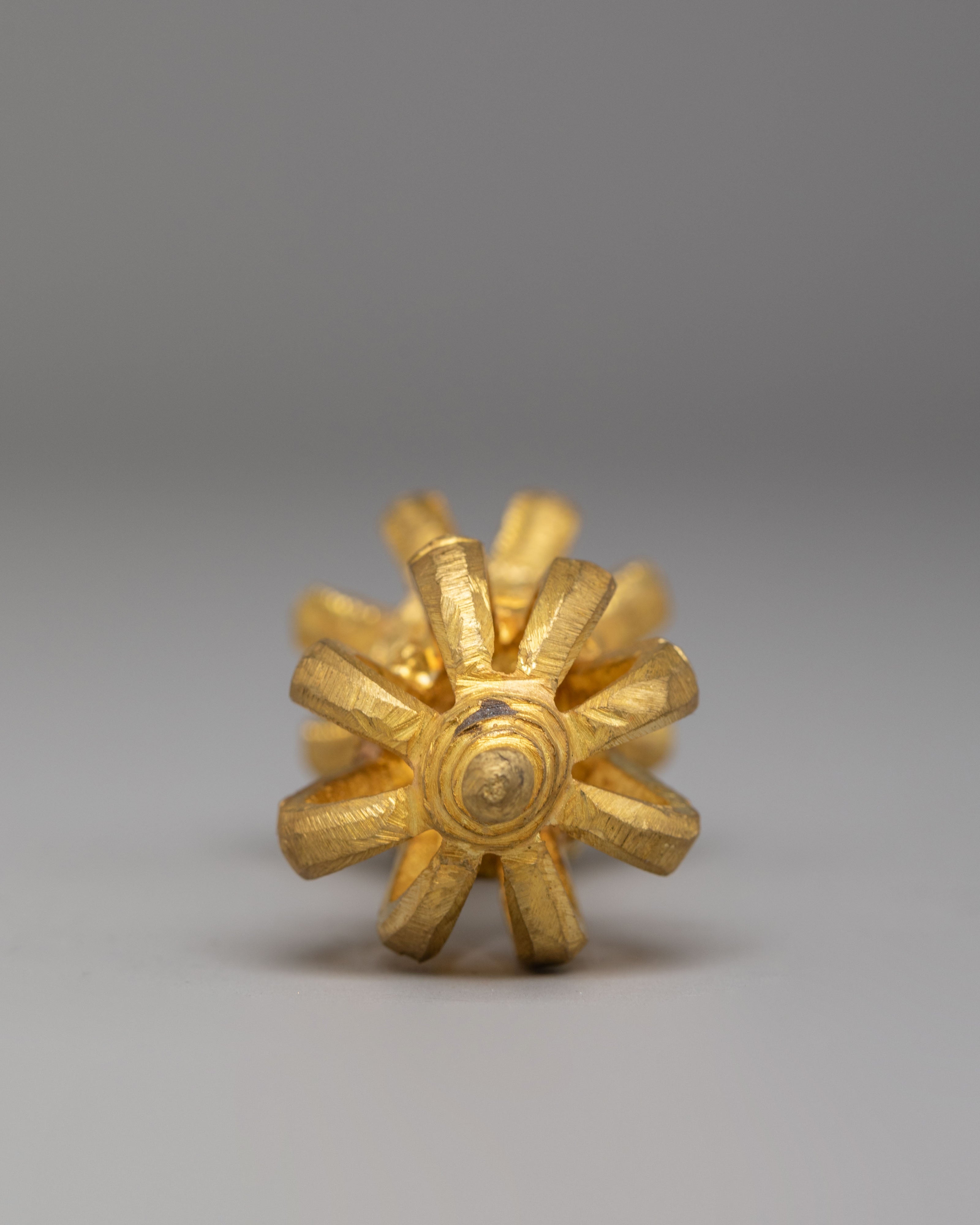 Buddhist Ceremonial Vajra and Bell | Spiritual Ritual Tools for Meditation