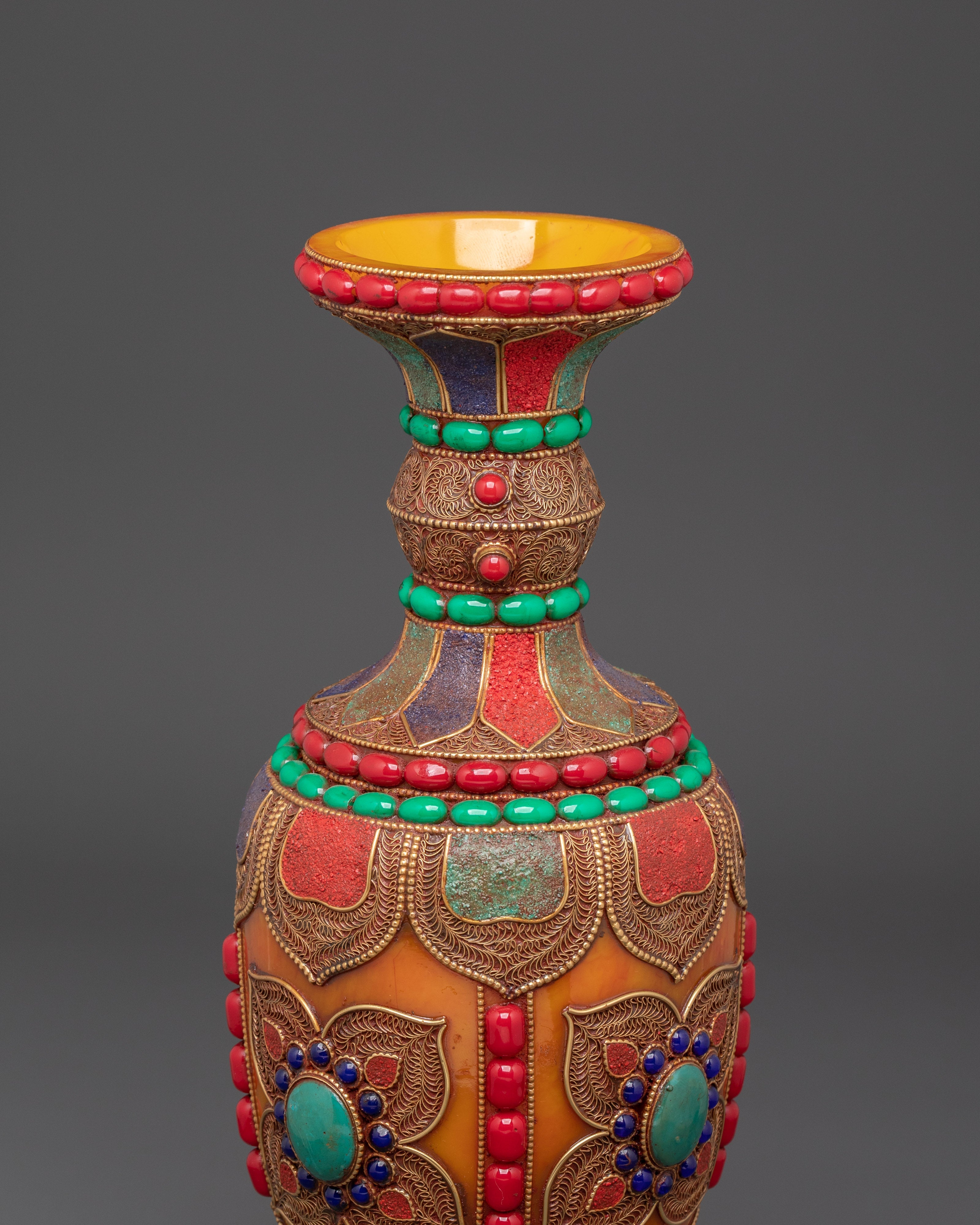 Flower Vase Set For Decor | Himalayan Vase for Home & Office