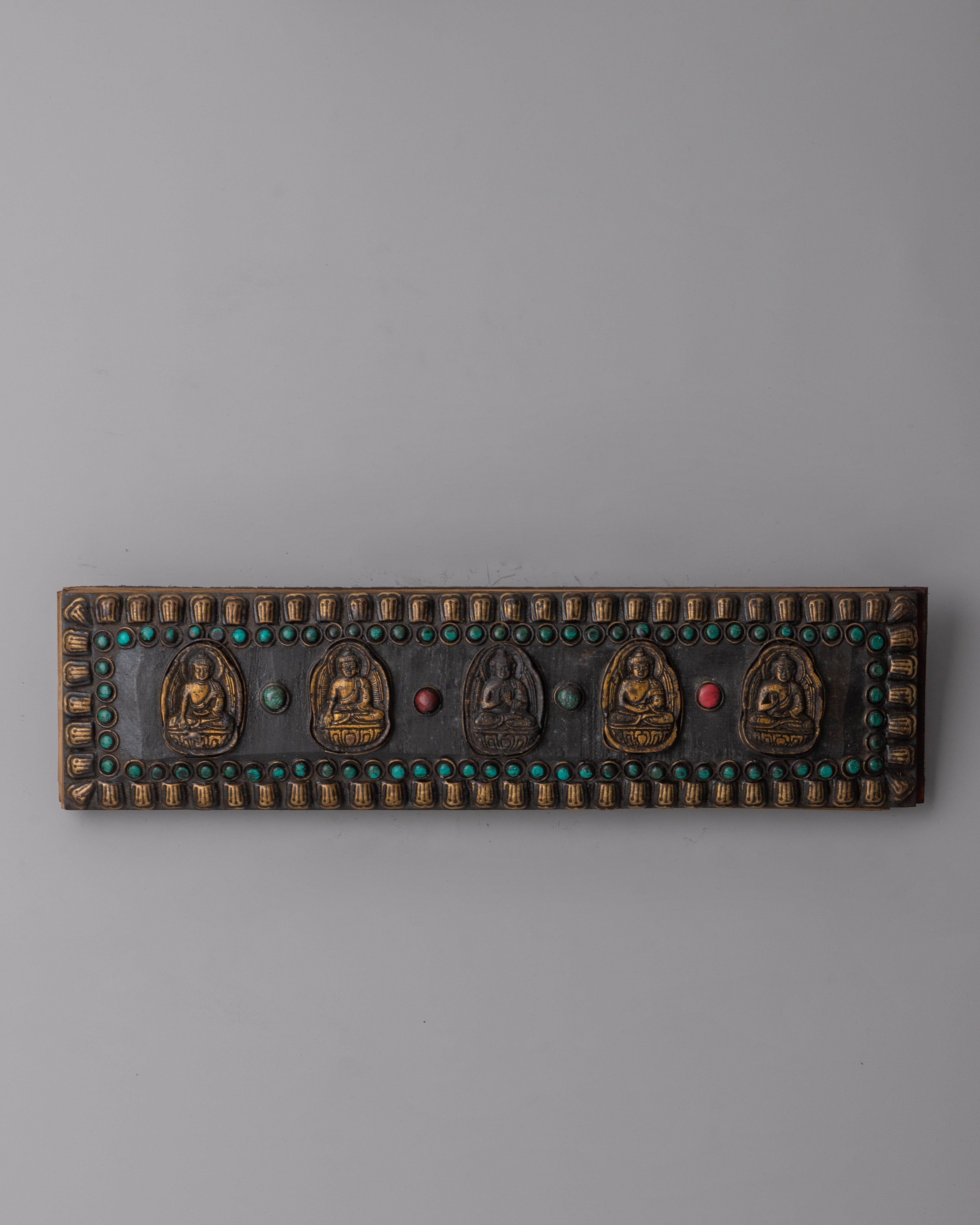 Handcrafted Tibetan Book Cover with Dragon Motif | Perfect for Spiritual Decor
