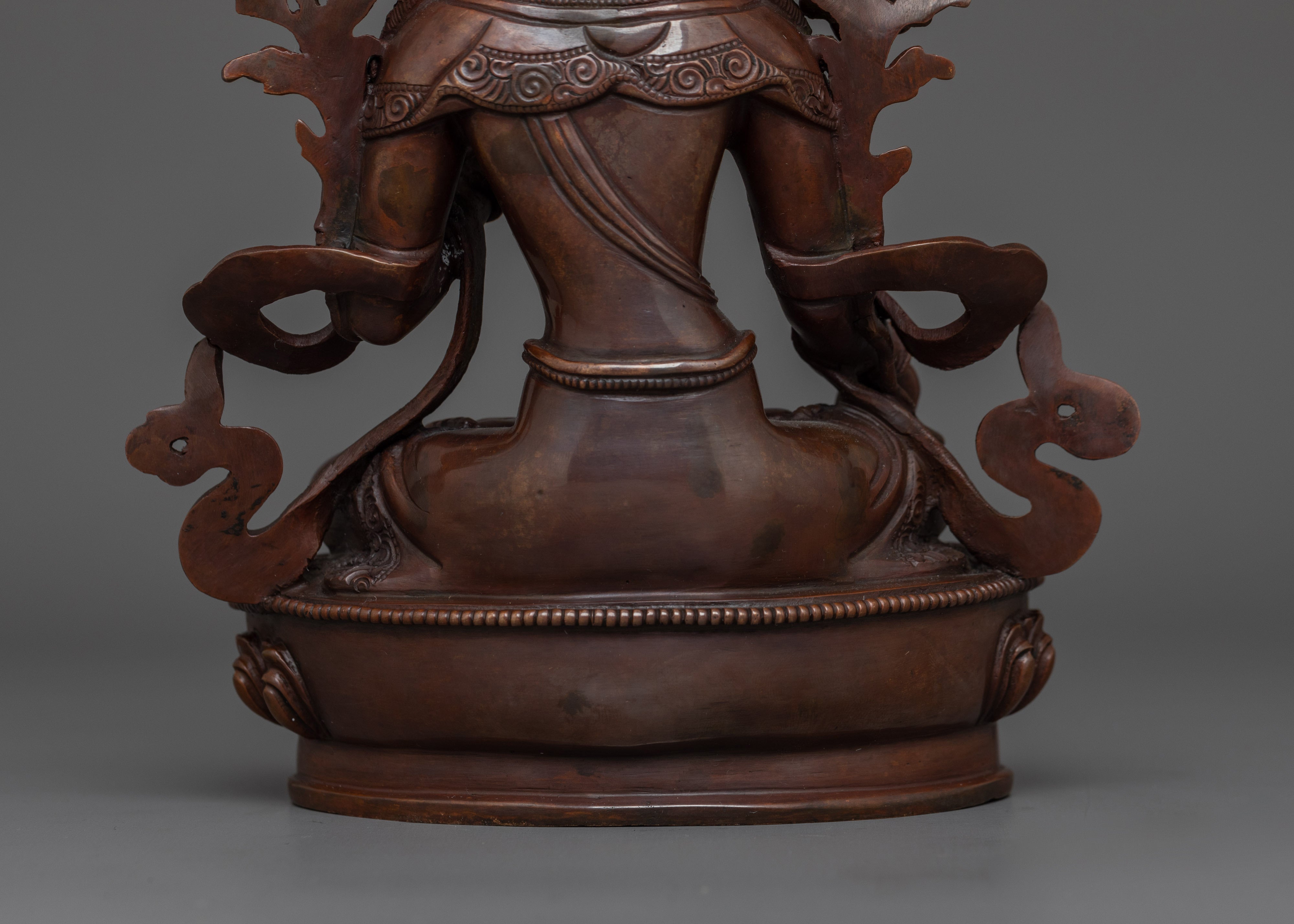 Divine Sculpture of White Tara | The Goddess of Compassion and Healing