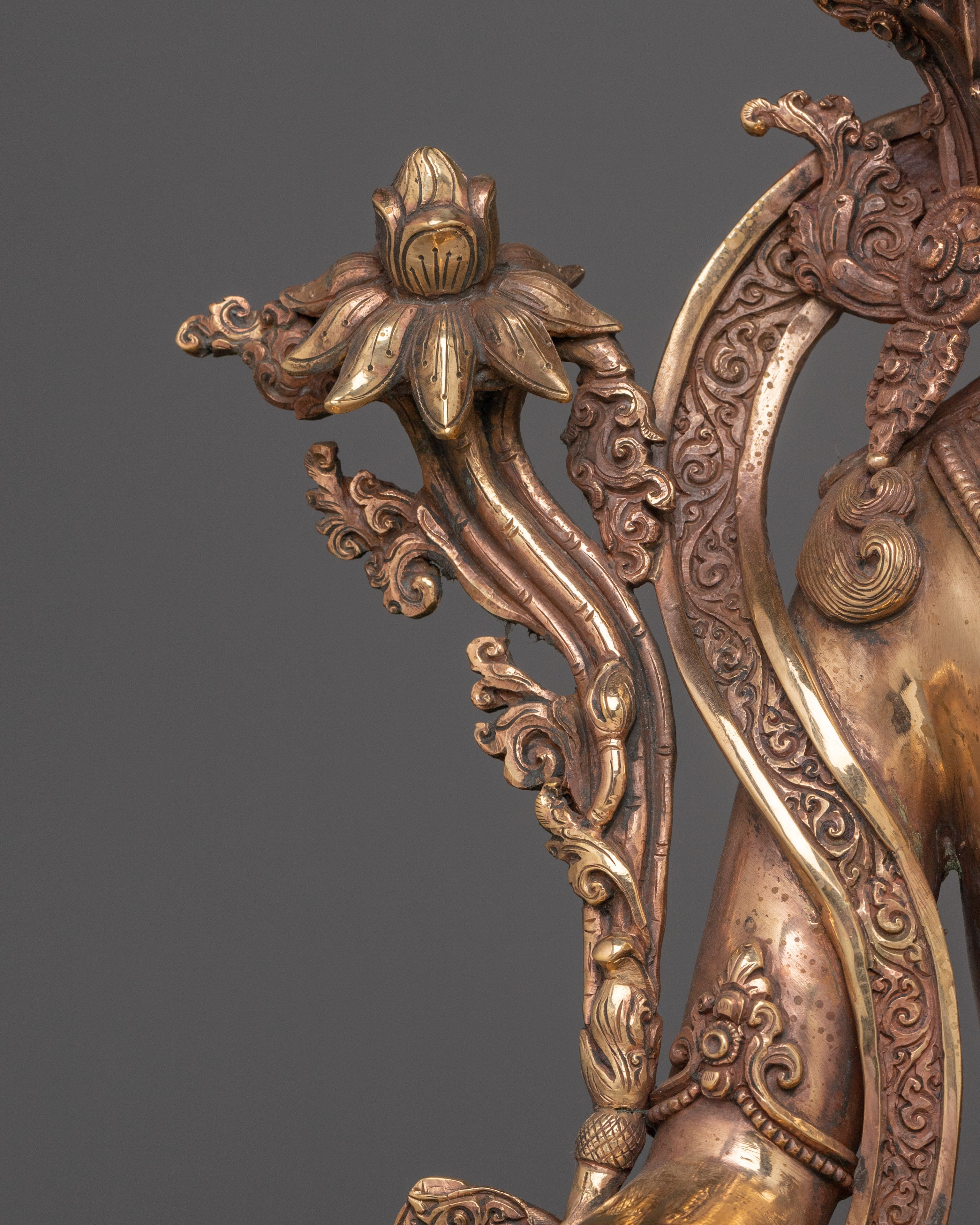 Sacred Compassion Deity Green Tara Statue | Tibetan Buddhist Goddess