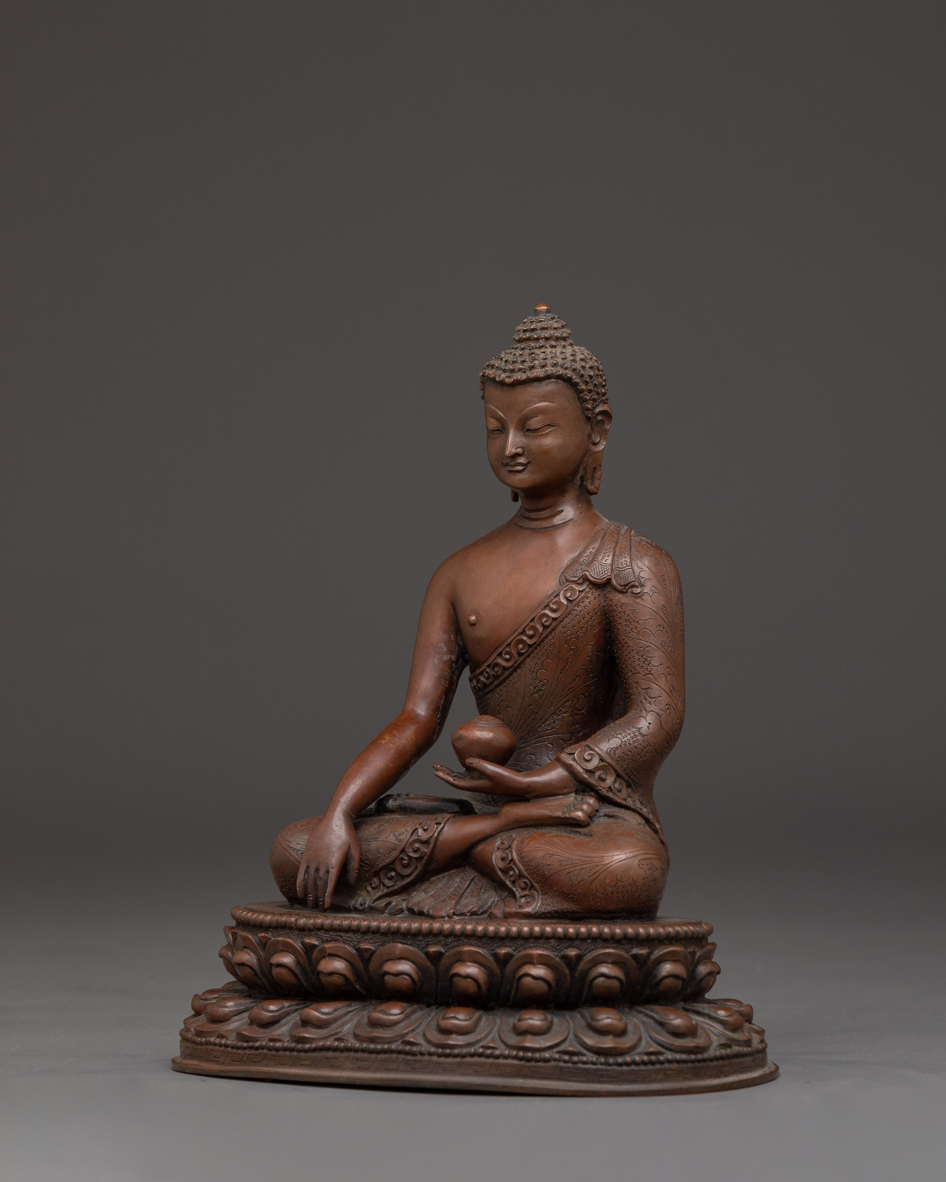 Copper Buddha Shakyamuni | Symbol of Wisdom and Compassion