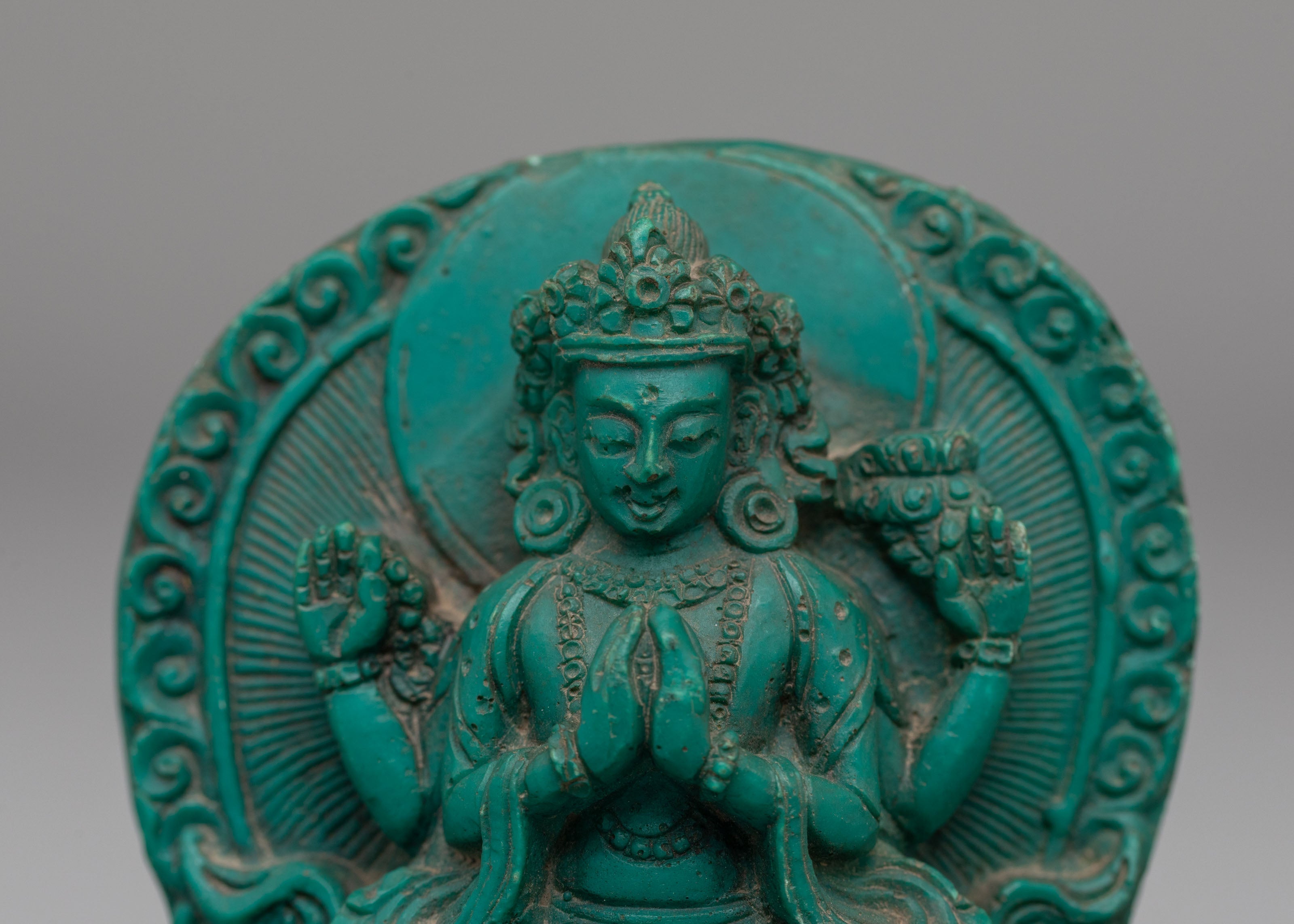 Traditional Chenrezig Spiritual Sculpture | Bodhisattva of Compassion