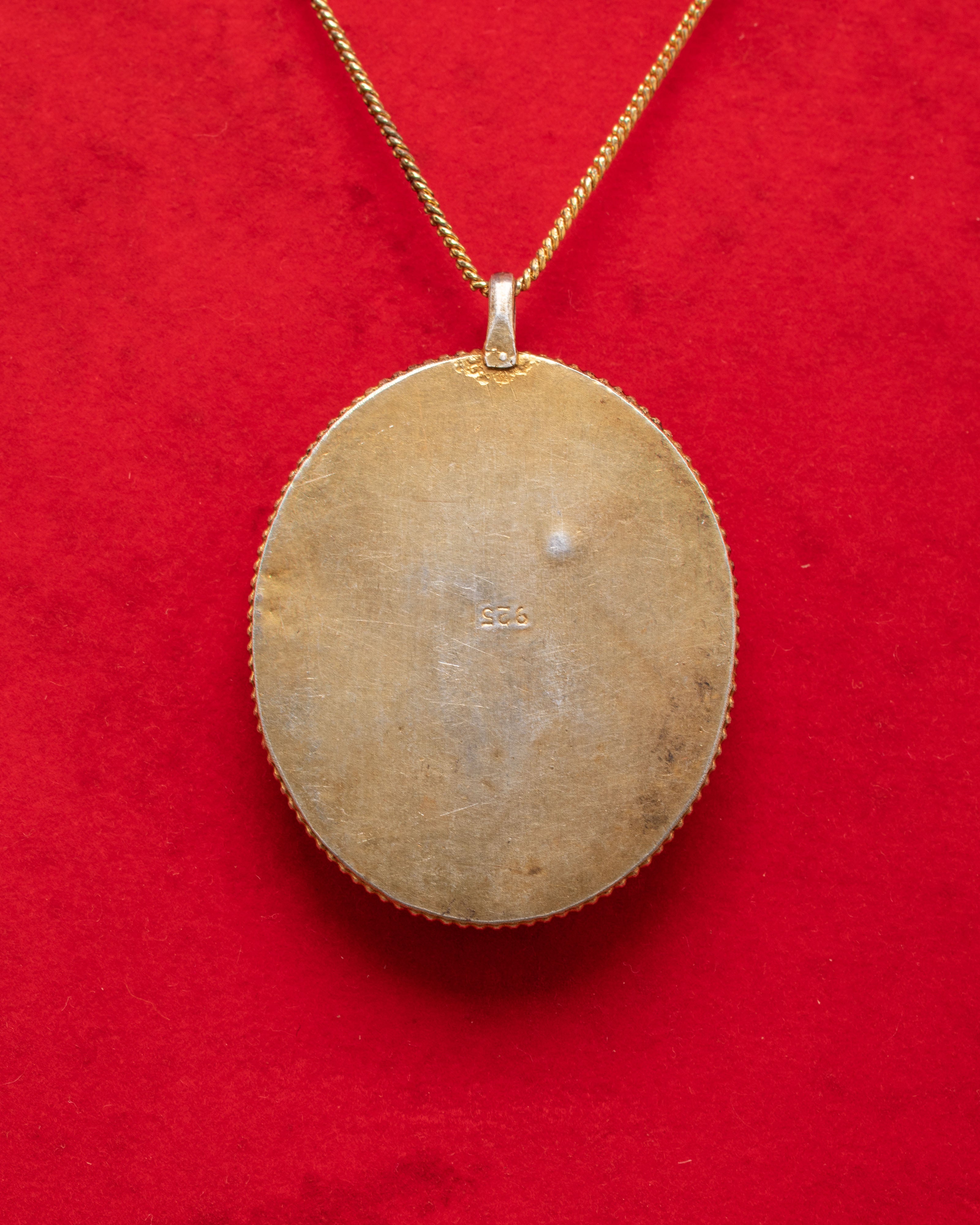 Sacred Tibetan Locket Pendant | Buddhist Jewelry for Spiritual Clarity