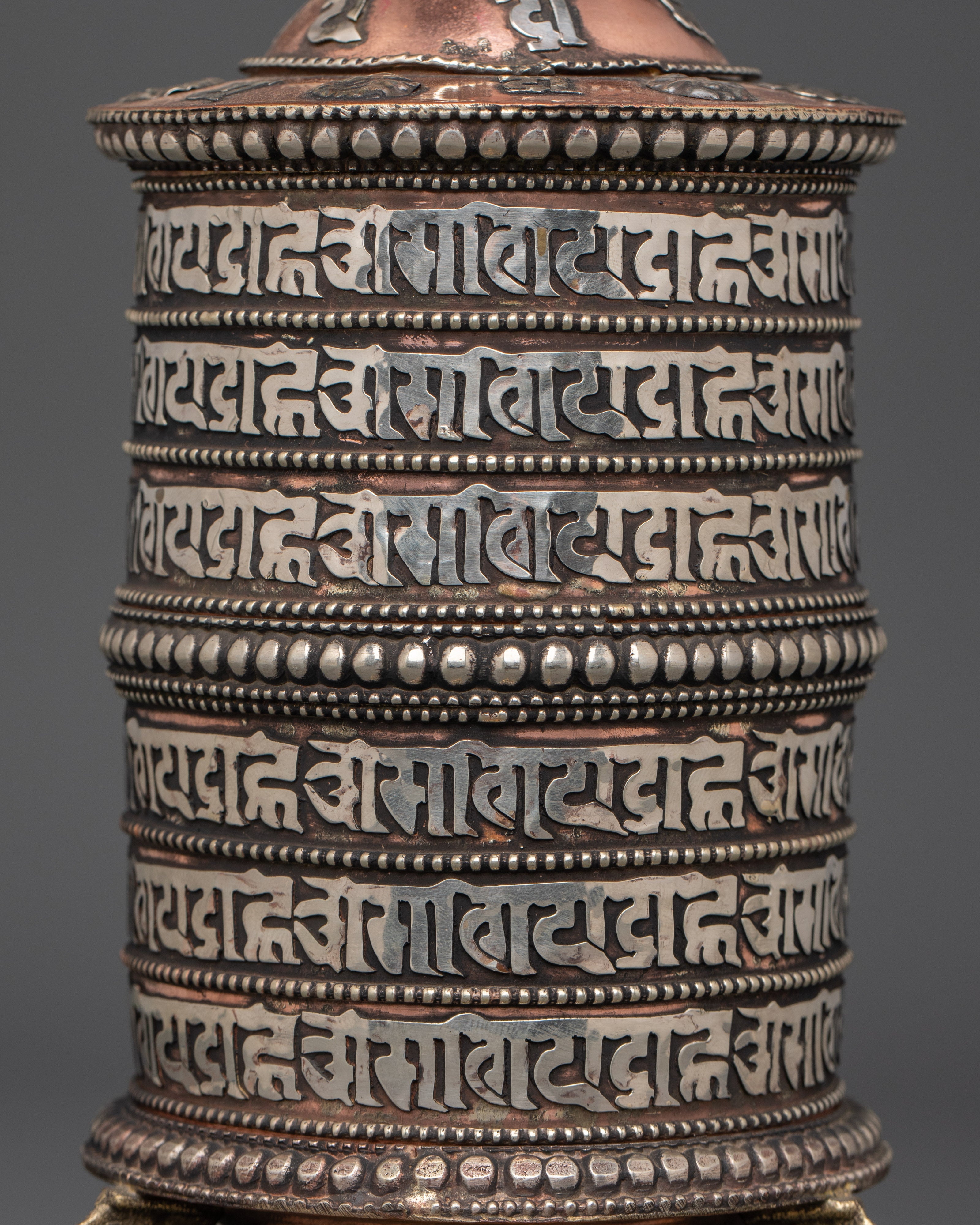 Tibetan Mantra Spinner Wheel | A Ritual Tool for Spiritual Peace