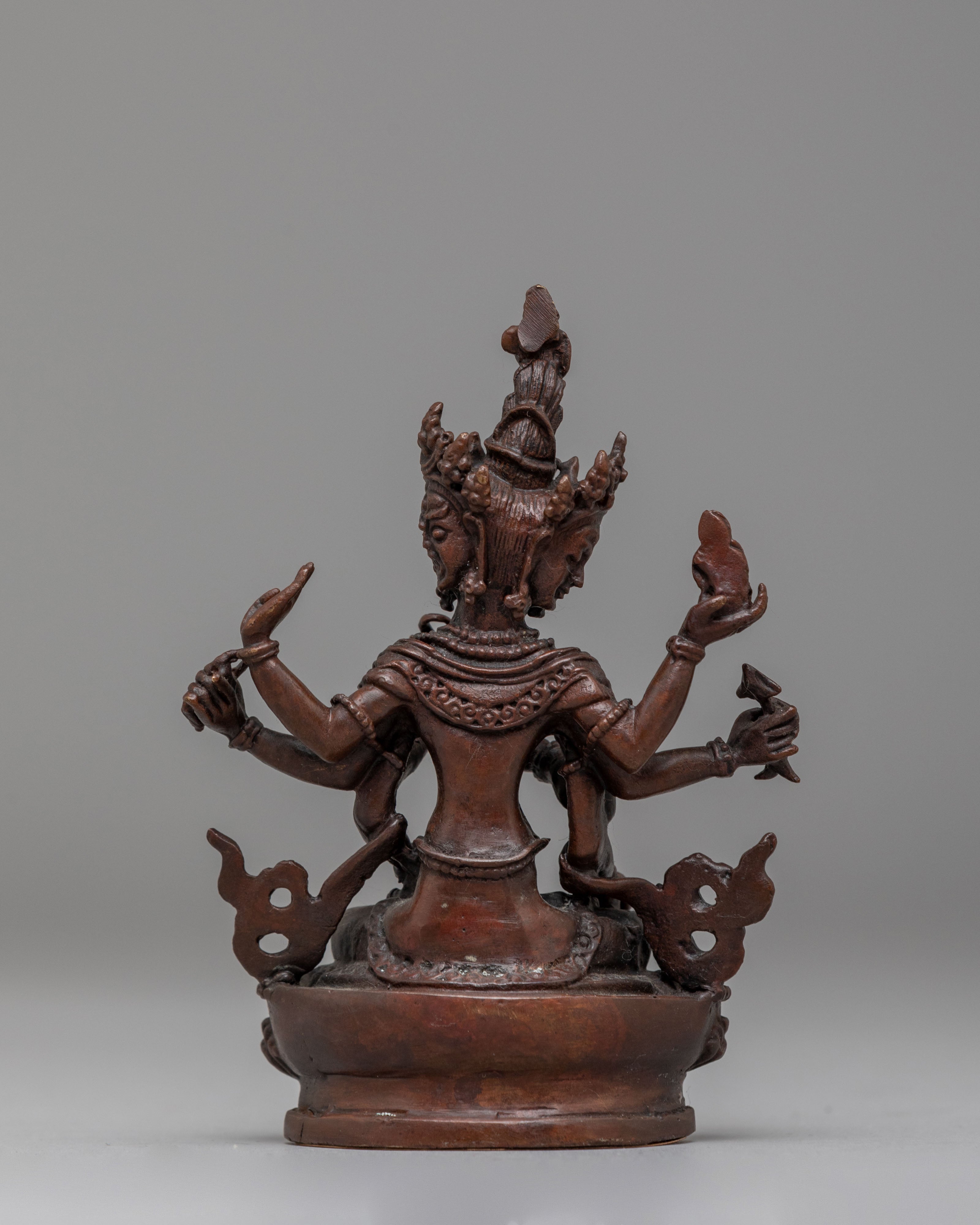 Meditation Namgyalma Longevity Statue | Tibetan Long Life Deity