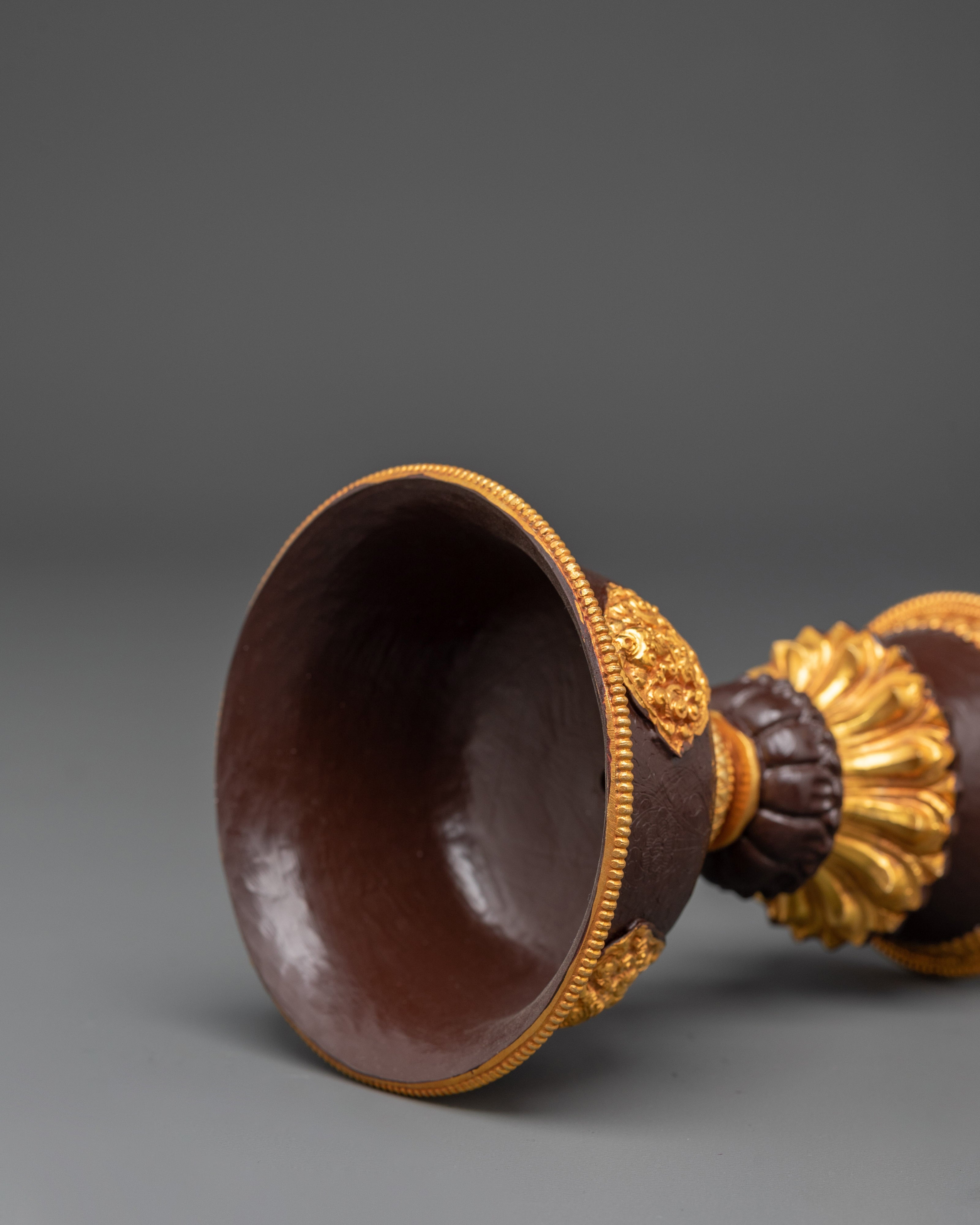 Buddhist Ritual Butter Lamp Set | Traditional Tibetan Spiritual Lamp