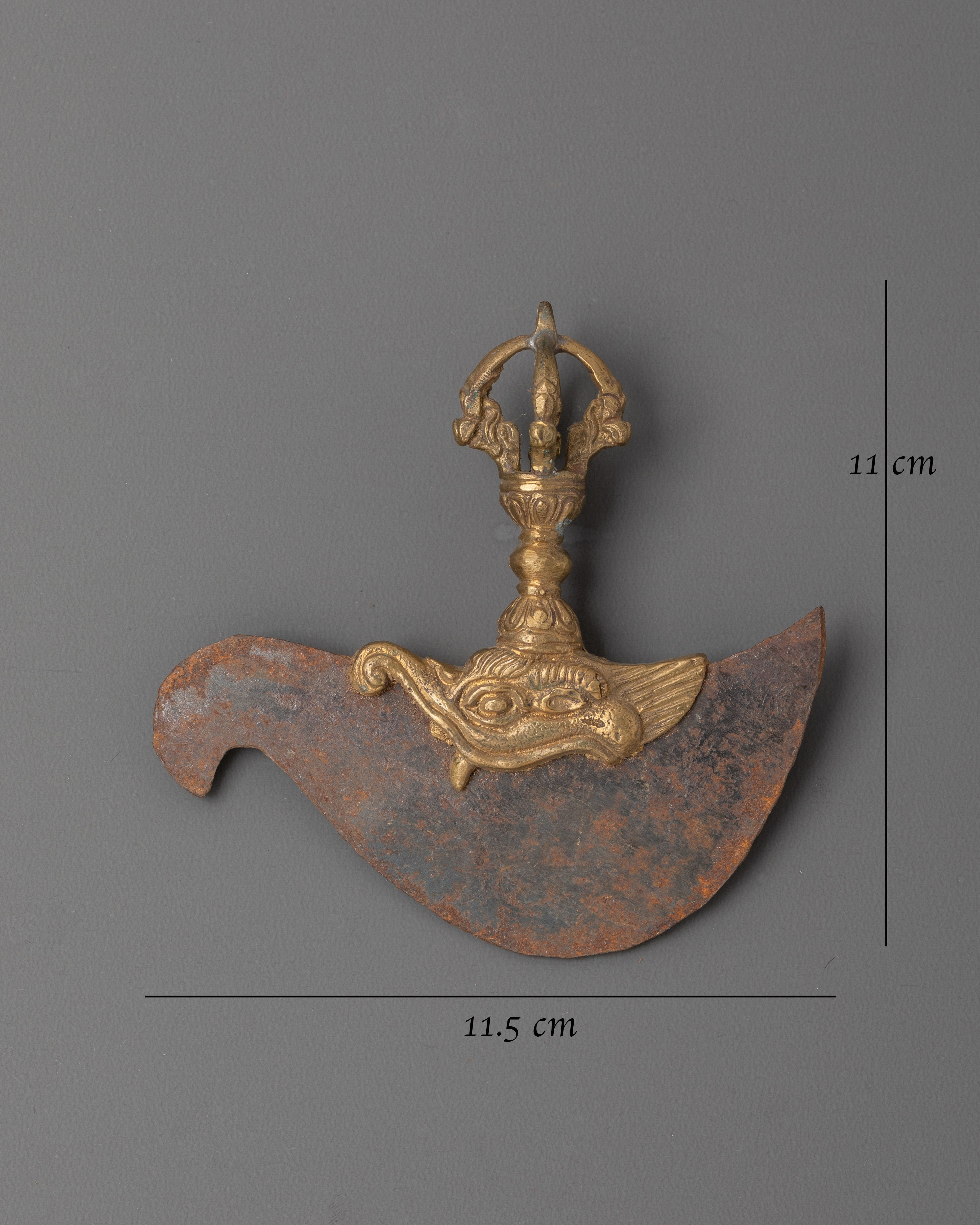 Kartika Knife Sacred Buddhist Tool | Tibetan Religious Artifact
