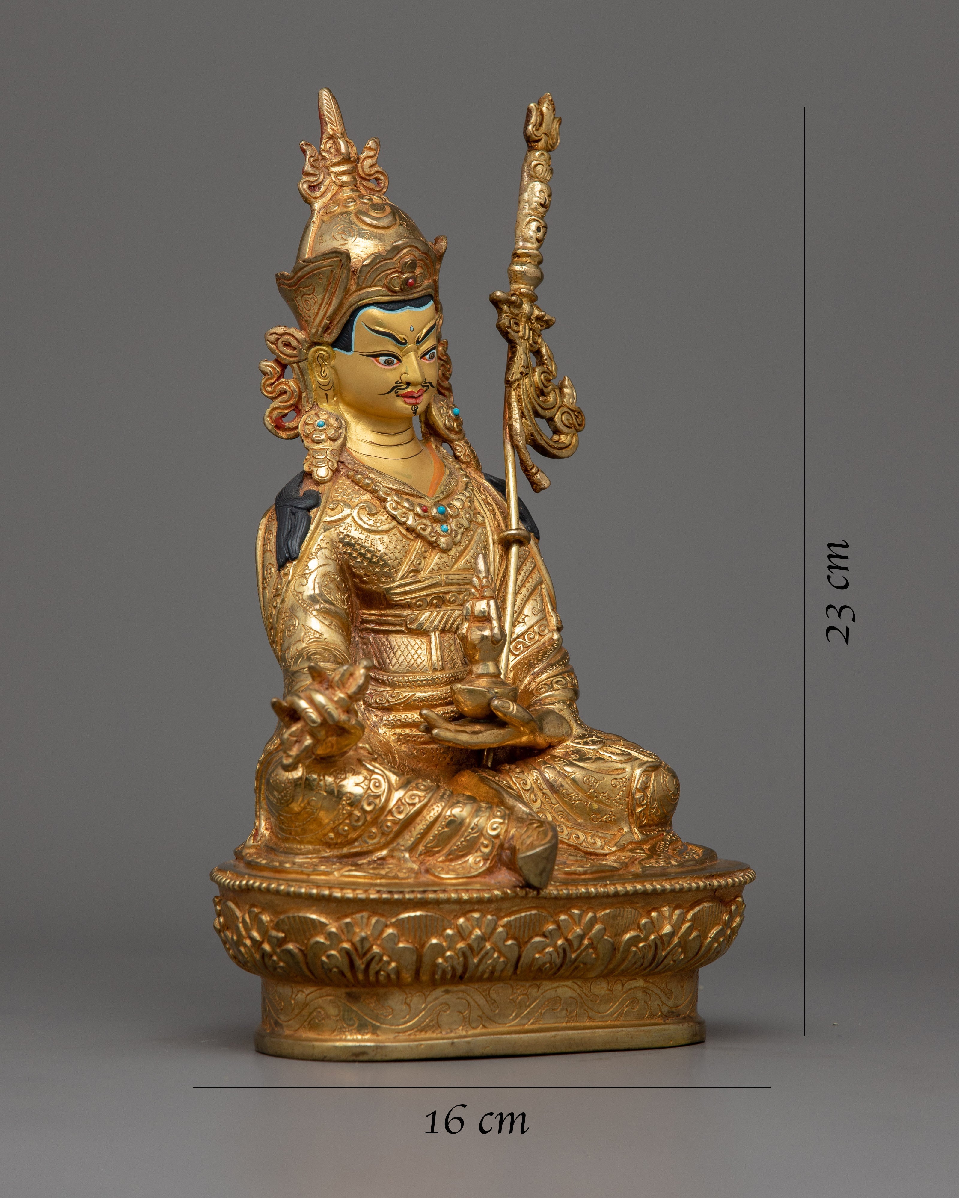 Guru Rinpoche Statue 9 Inch
