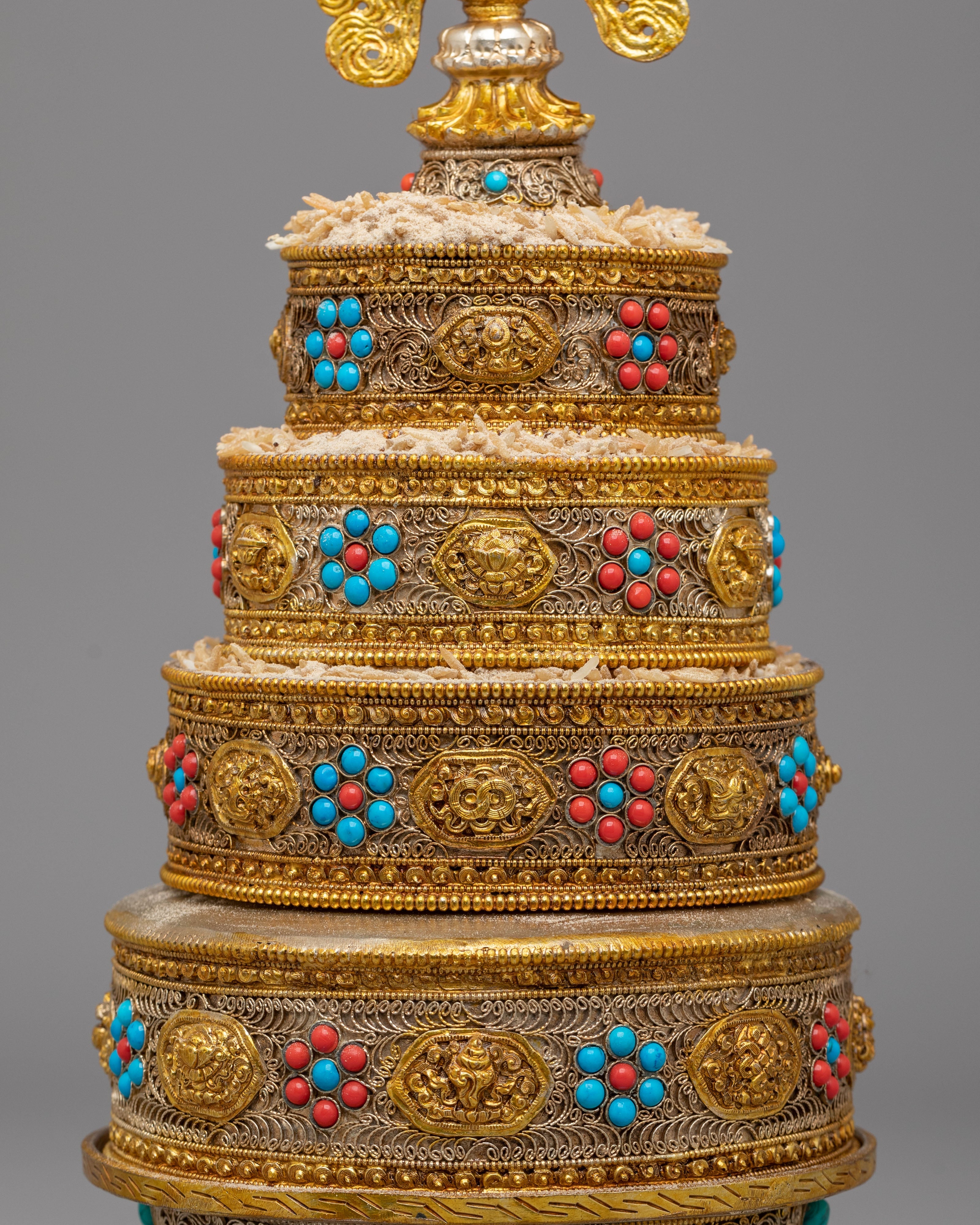 Handcrafted Tibetan Mandala for Rituals | Sacred Art for Spiritual Practices