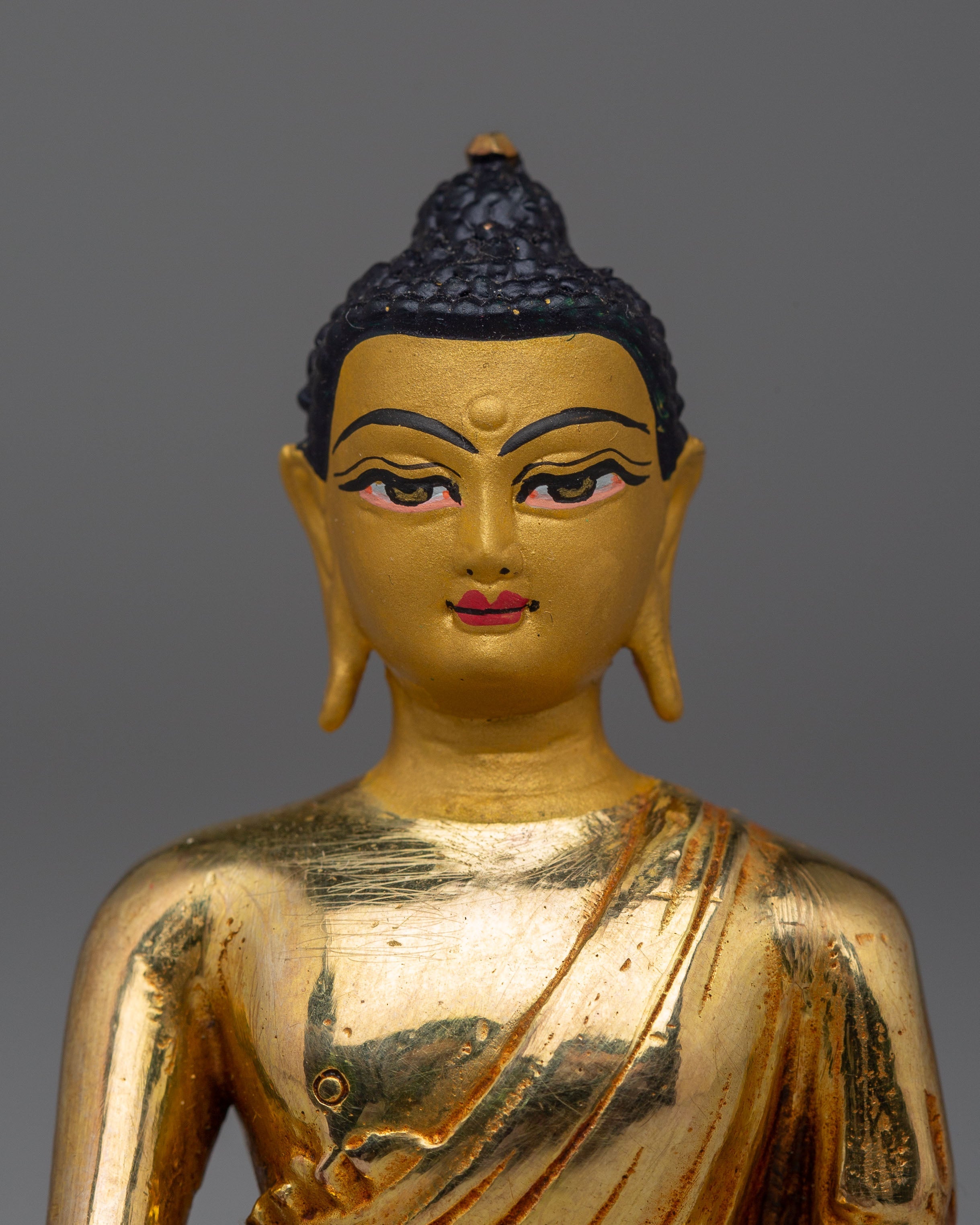 Shakyamuni Buddha Sculpture of Knowledge and Wisdom