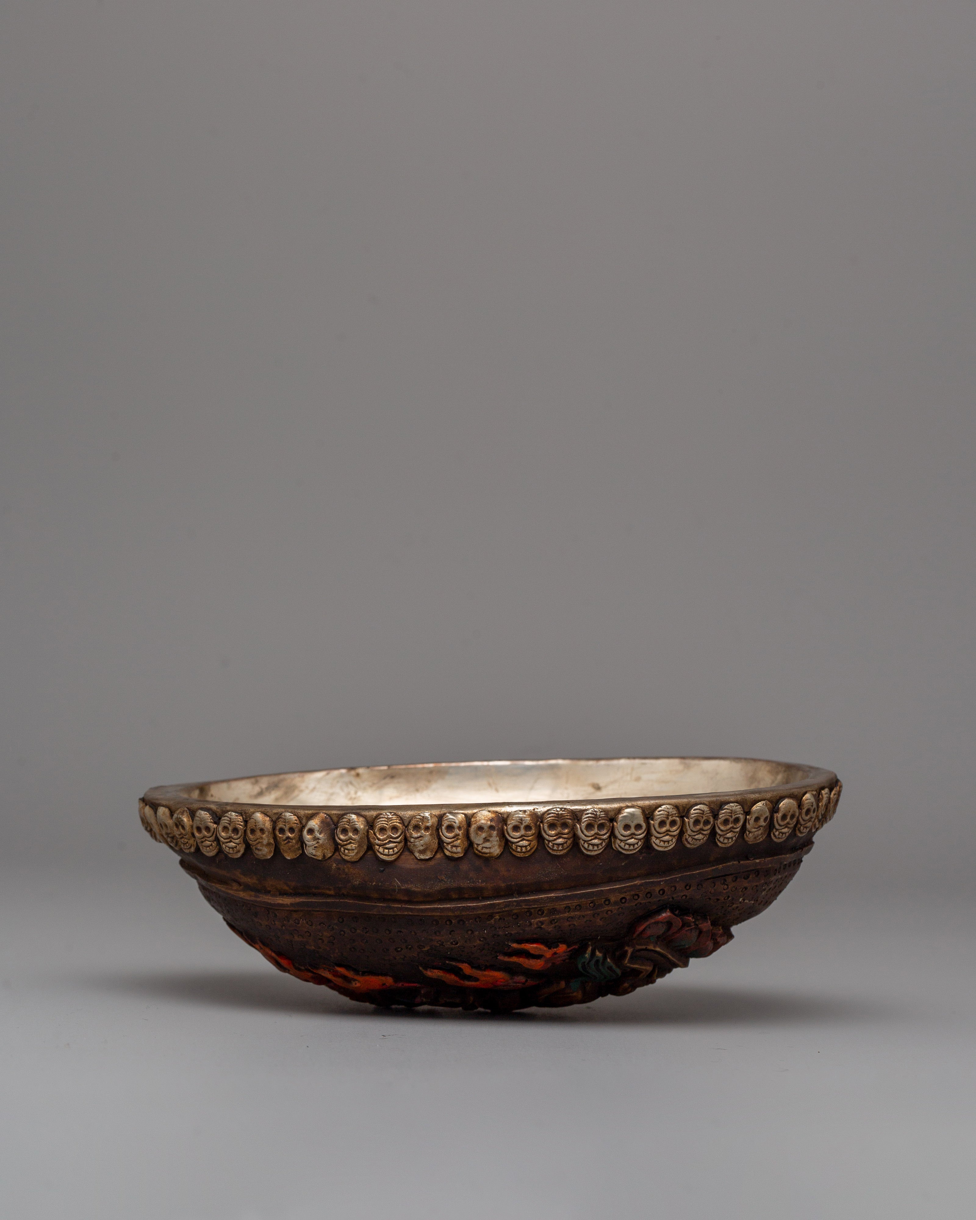 Tantric Practice Tool Kapala | Sacred Tool for Esoteric Buddhist Rituals