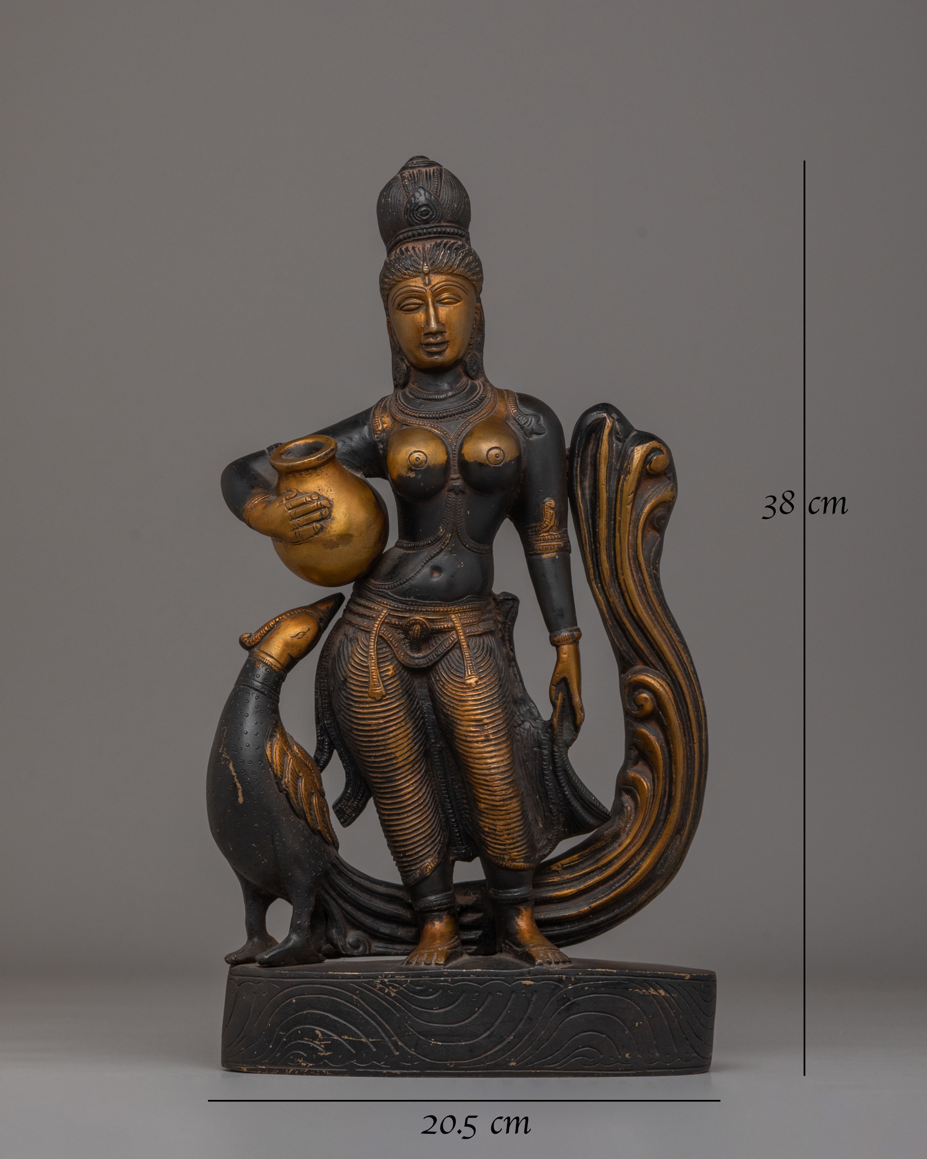 Handcrafted Urvashi Devangana | Hindu Deity Sculpture