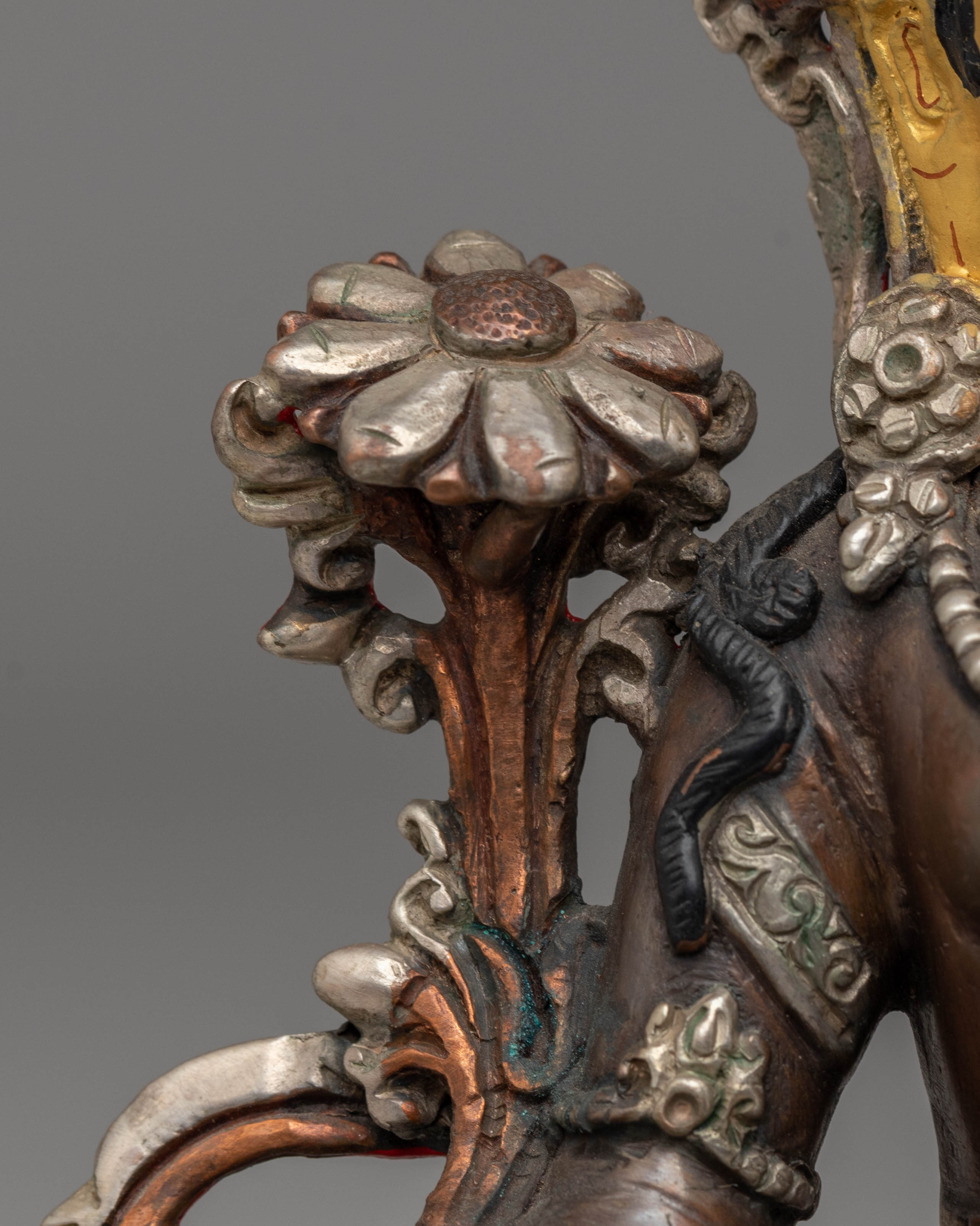 Green Tara Statue Mother of all Buddha | Handcrafted Copper Sculpture