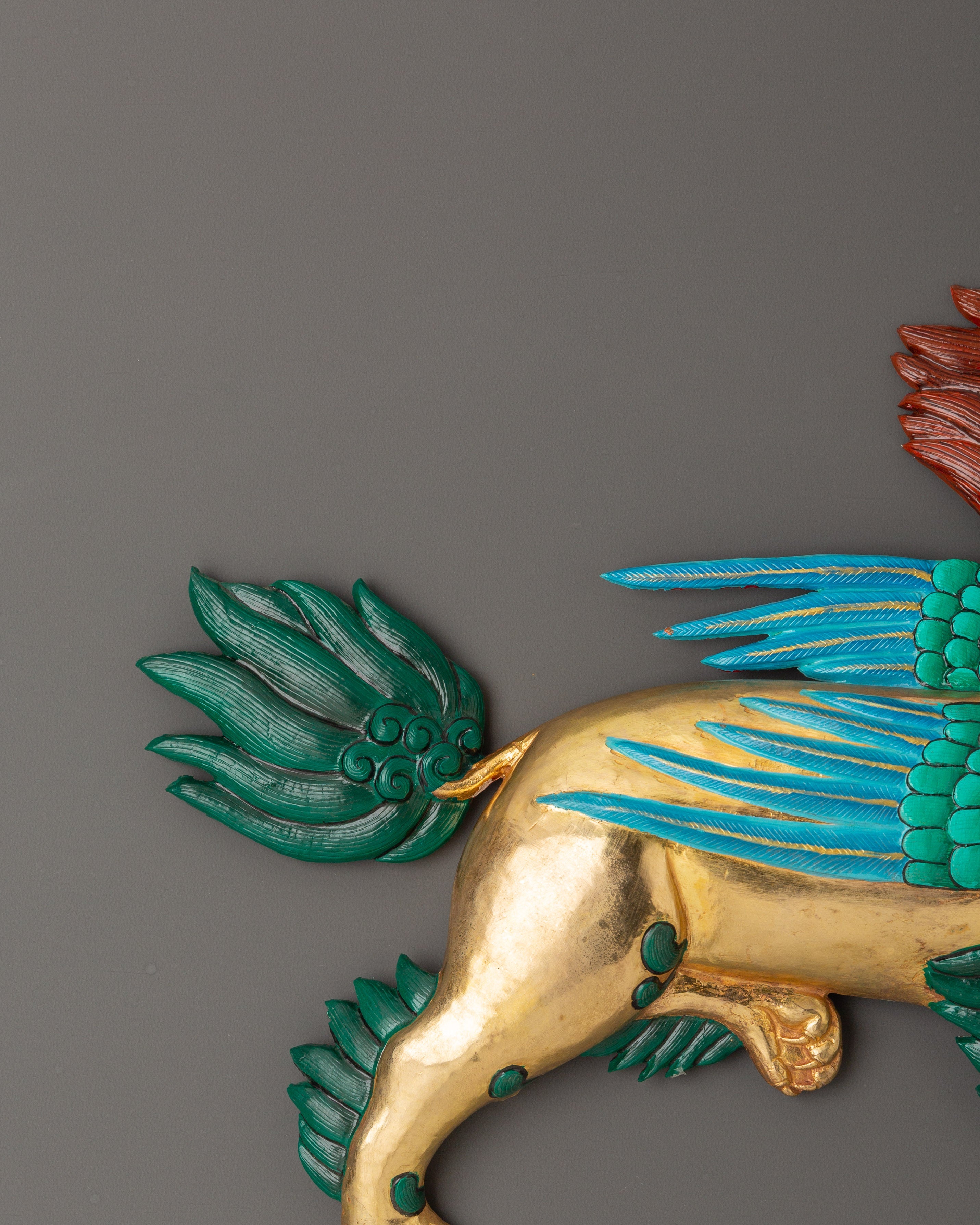 Garuda lion (Griffin) Wall Hanging Set | A Symbol of Power & Protection