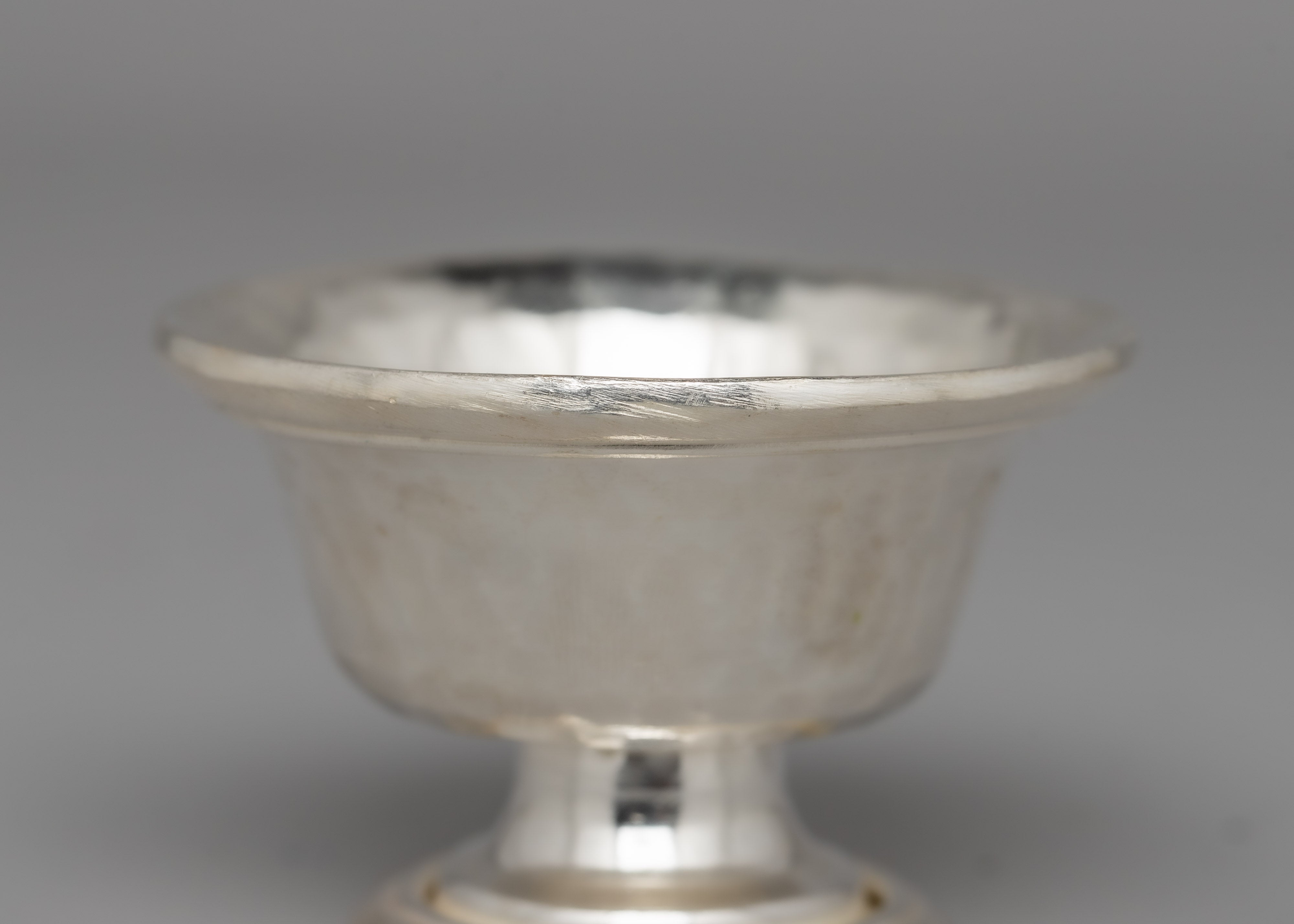 Silver-Plated Butter Lamp | Perfect for Buddhist Altars
