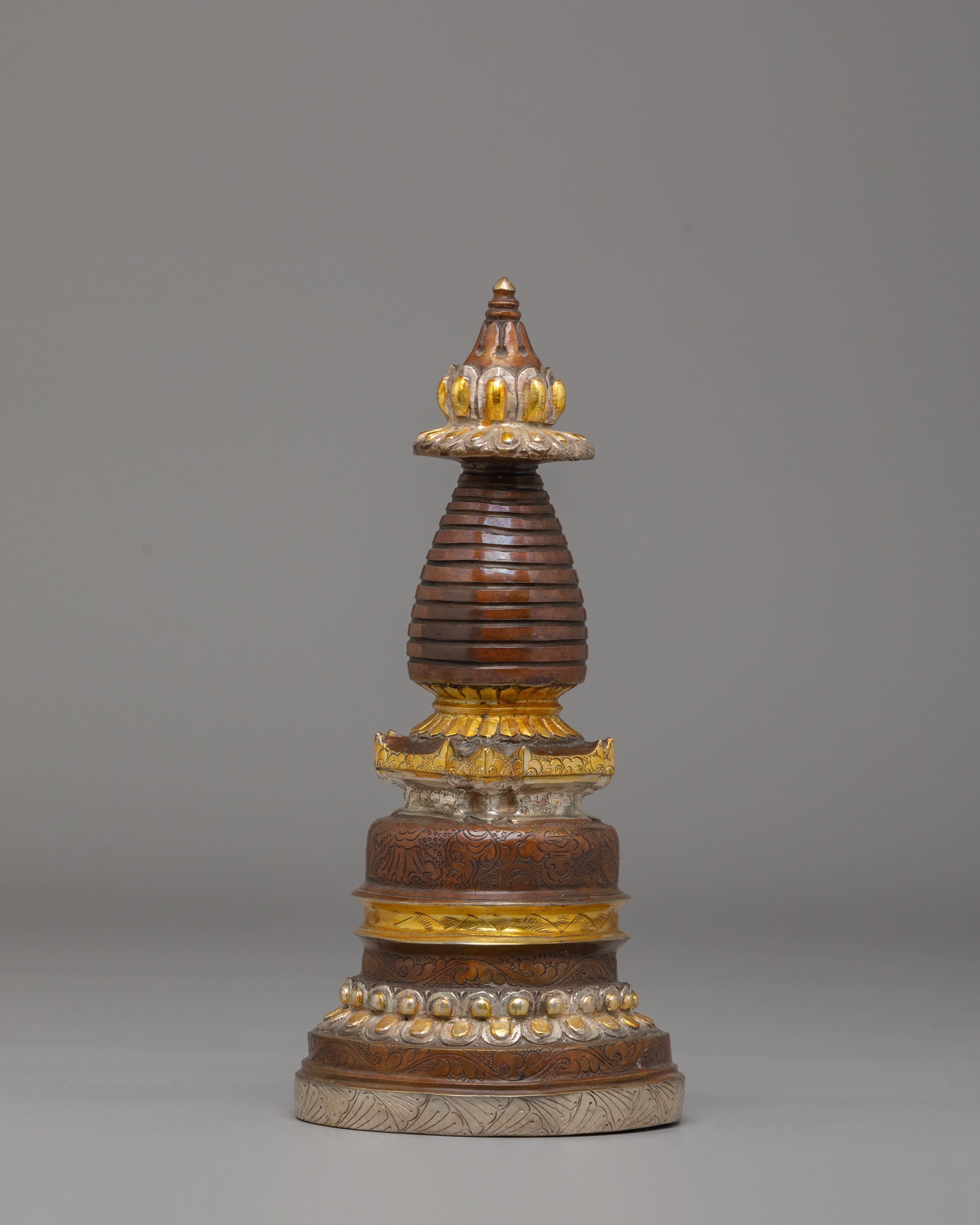 Spiritual Handmade Buddhist Stupa | Sacred Symbol of Enlightenment