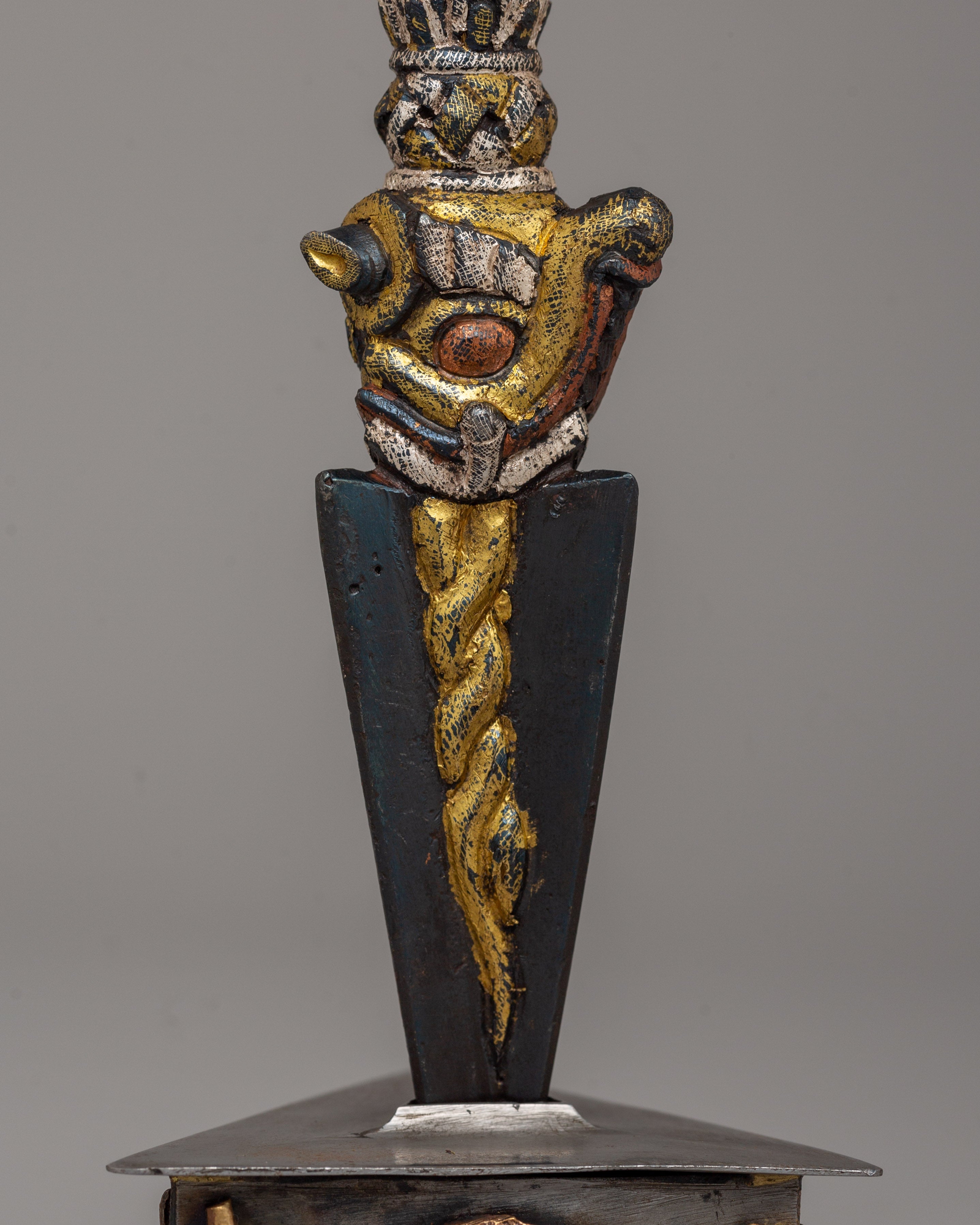 Ritual Dagger Phurba Tibetan Artwork | Energy Cleansing Craftsmanship