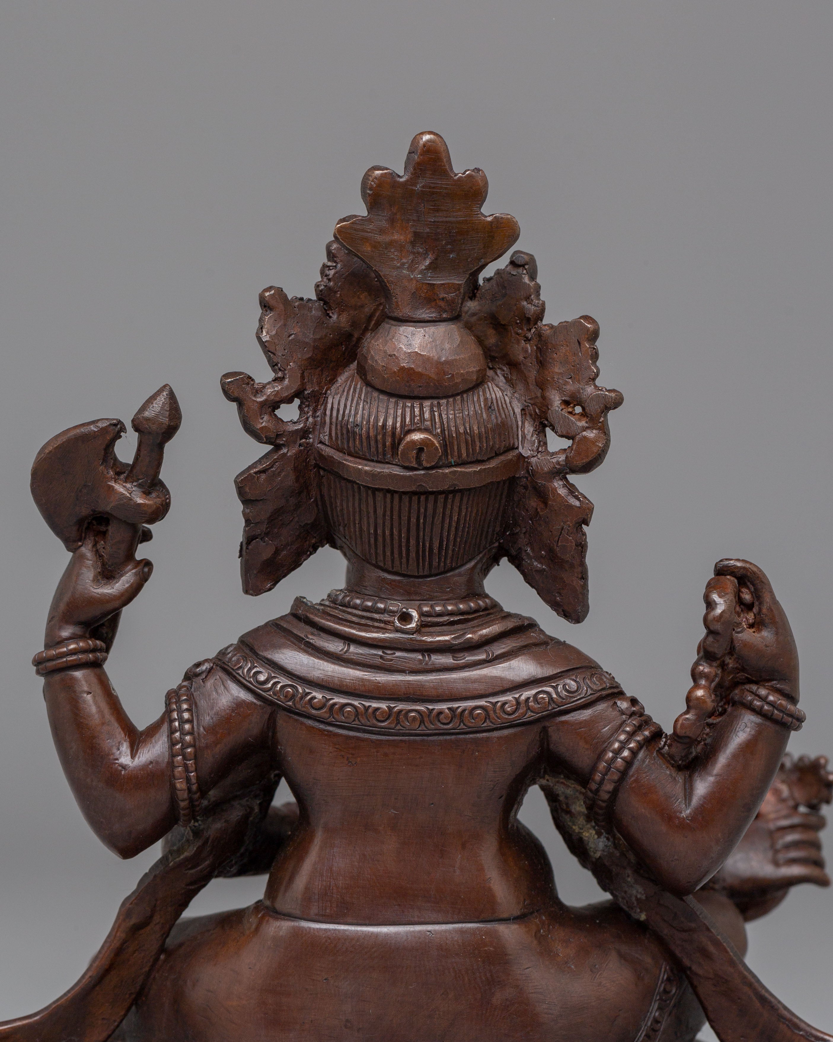 Sacred Statue of Hindu Deity Ganesha | Elephant God Spiritual Art