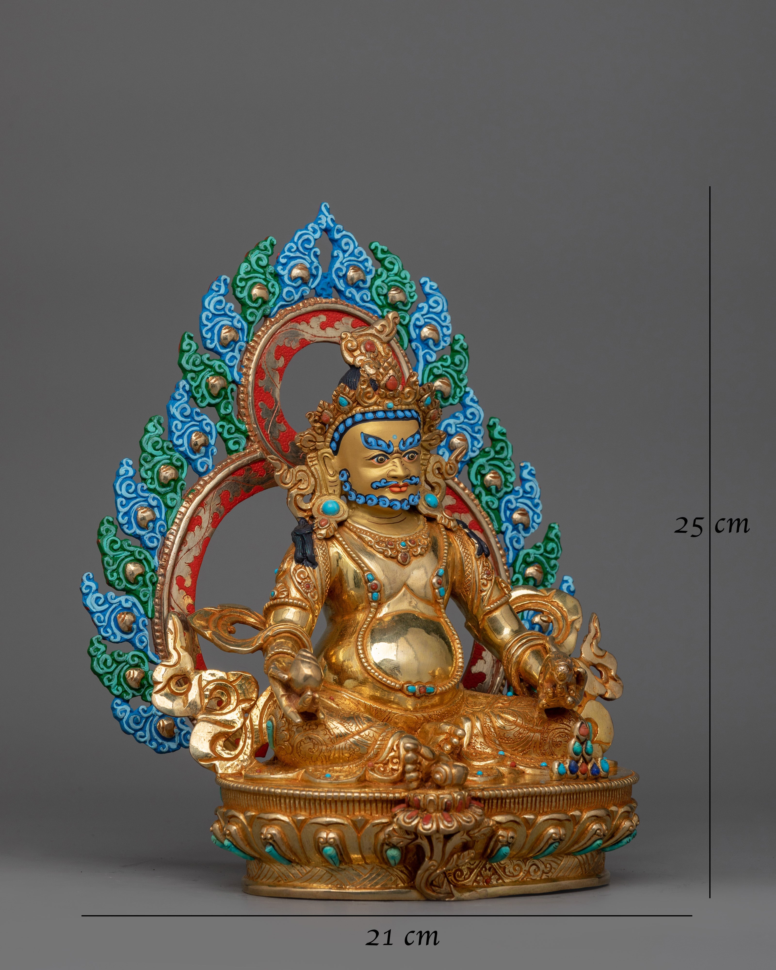 dzambhala-holding-mangoose