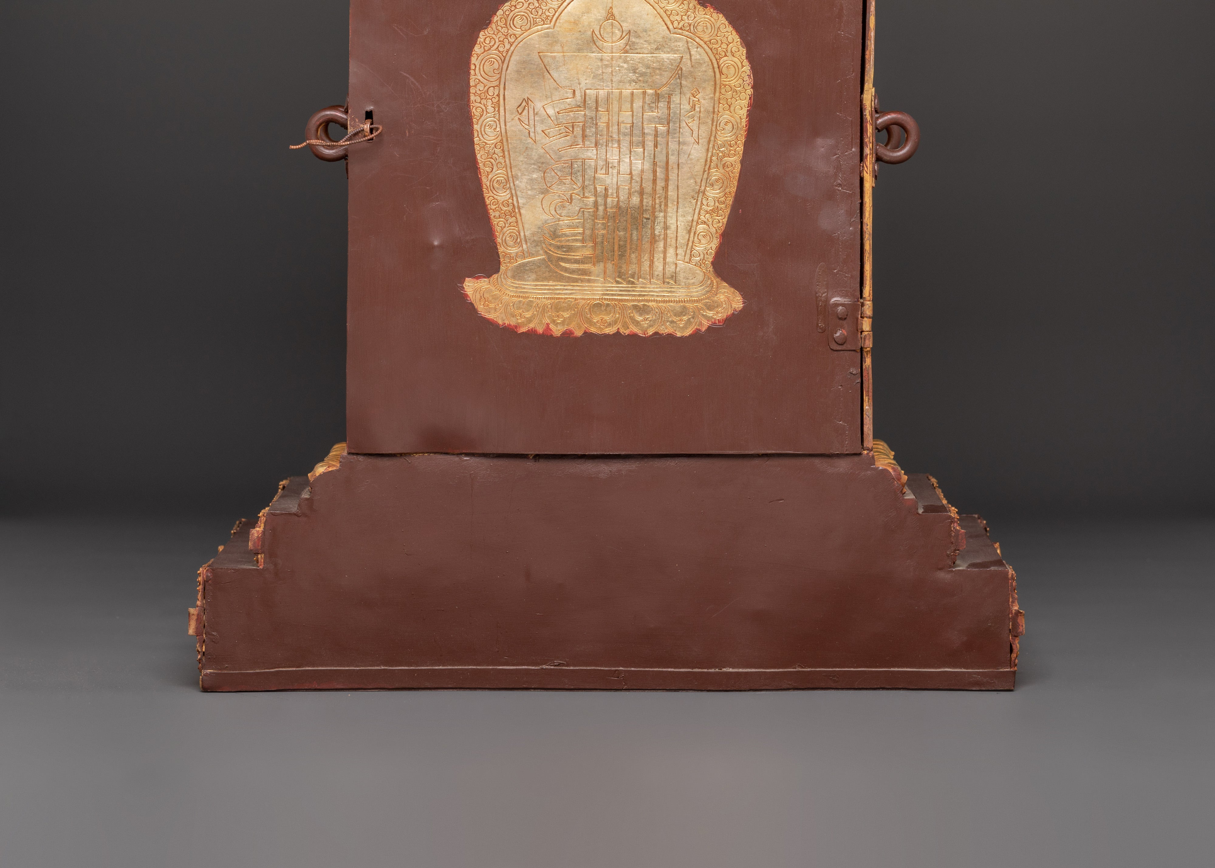 Buddhist Ghau Box with Shakyamuni Buddha |  Spiritual Protection and Meditation