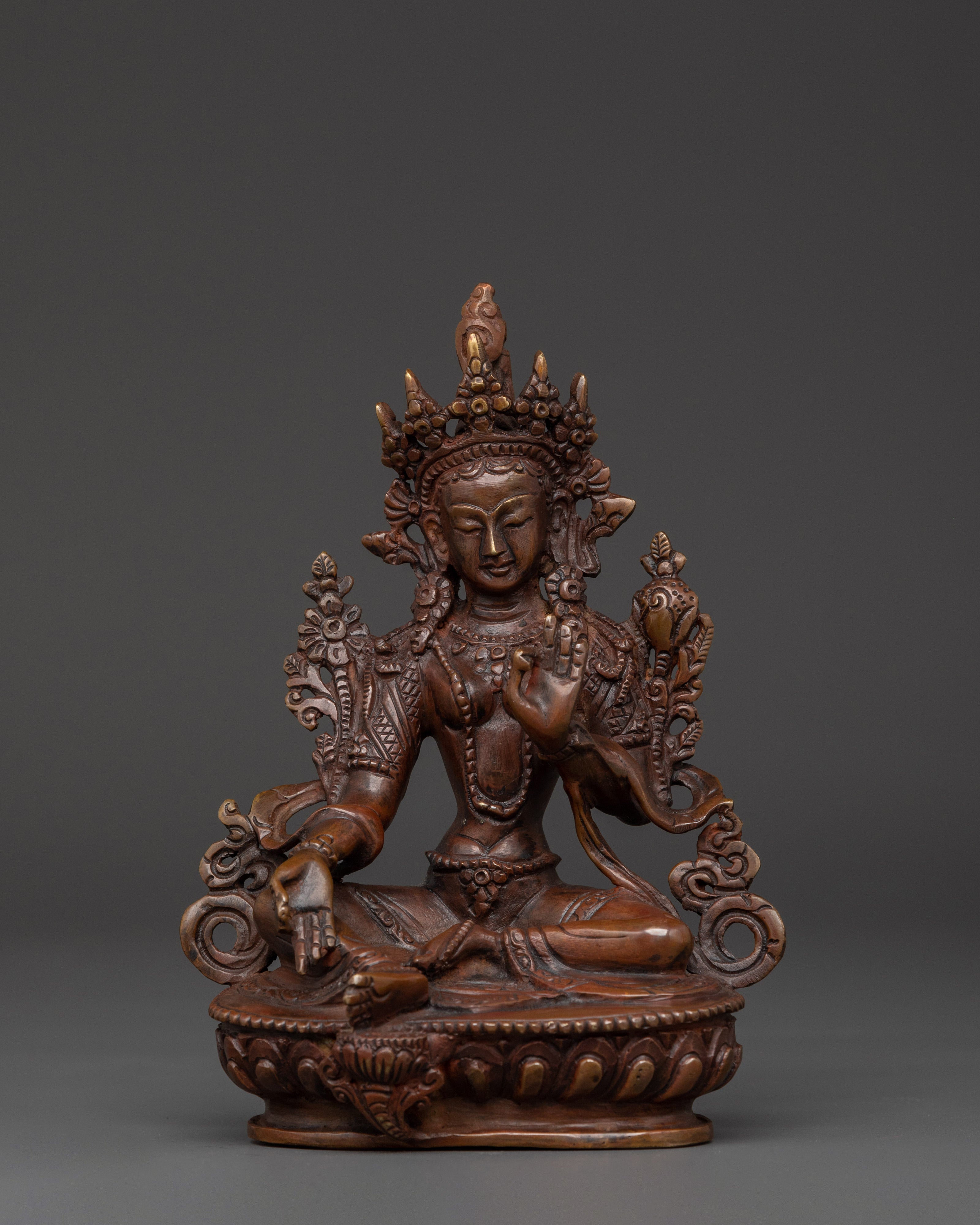 green-tara-handmade-statue