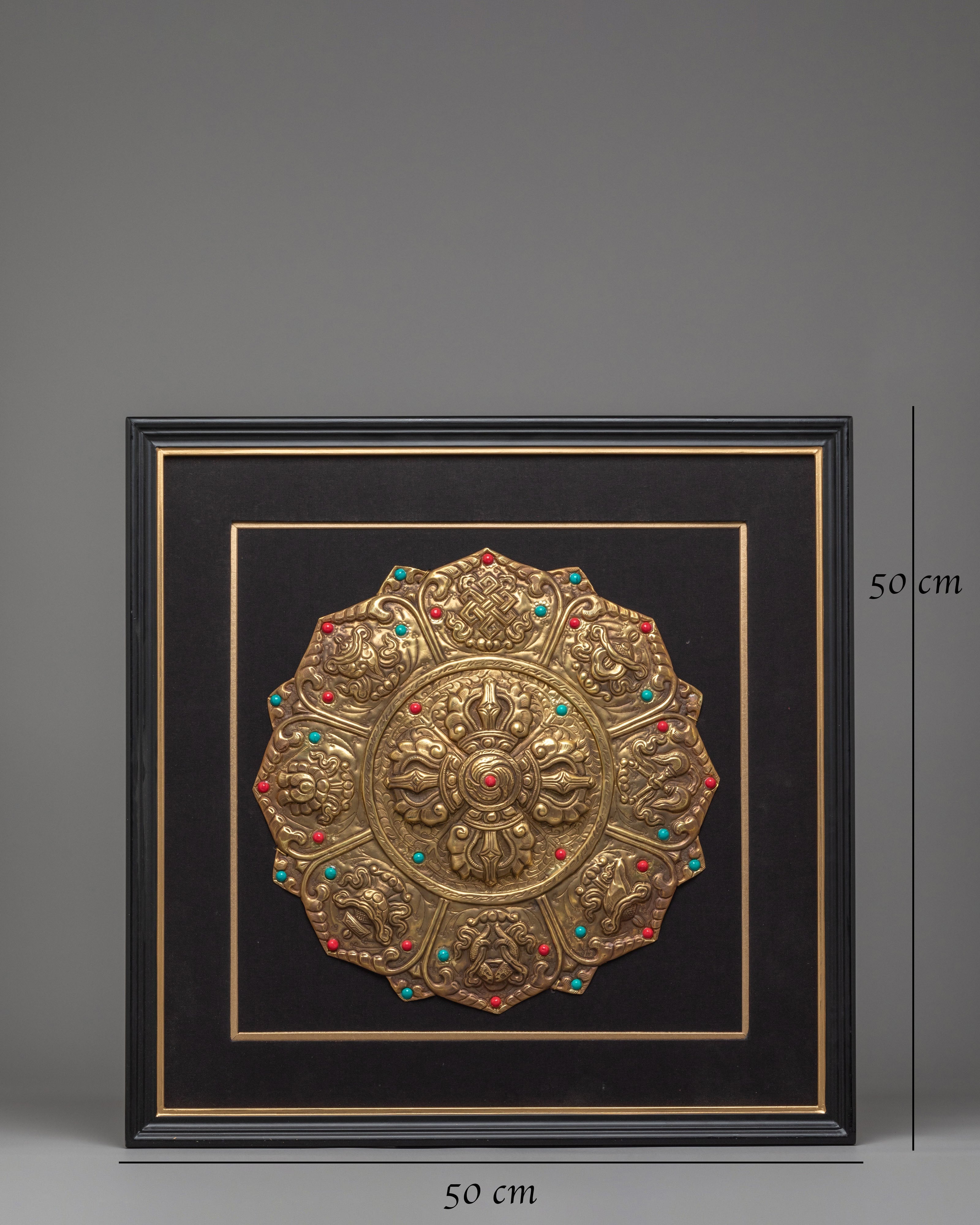 Tibetan Double Vajra Wall Hanging | Handcrafted Decorative Art