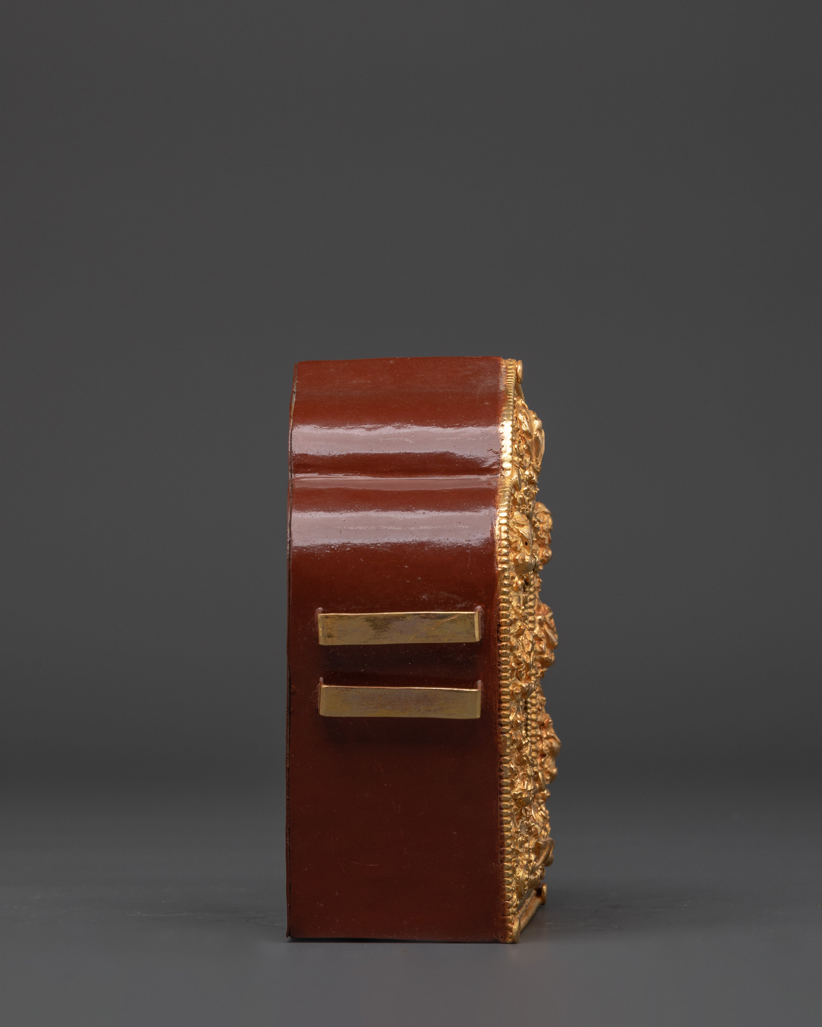Authentic Handmade Tibetan Ghau Box | Meditation Mantra Box
