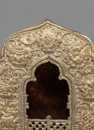 Handcrafted Buddhist Ghau Box for Shrines & Good Fortune | Buddhist Amulet Treasure Box