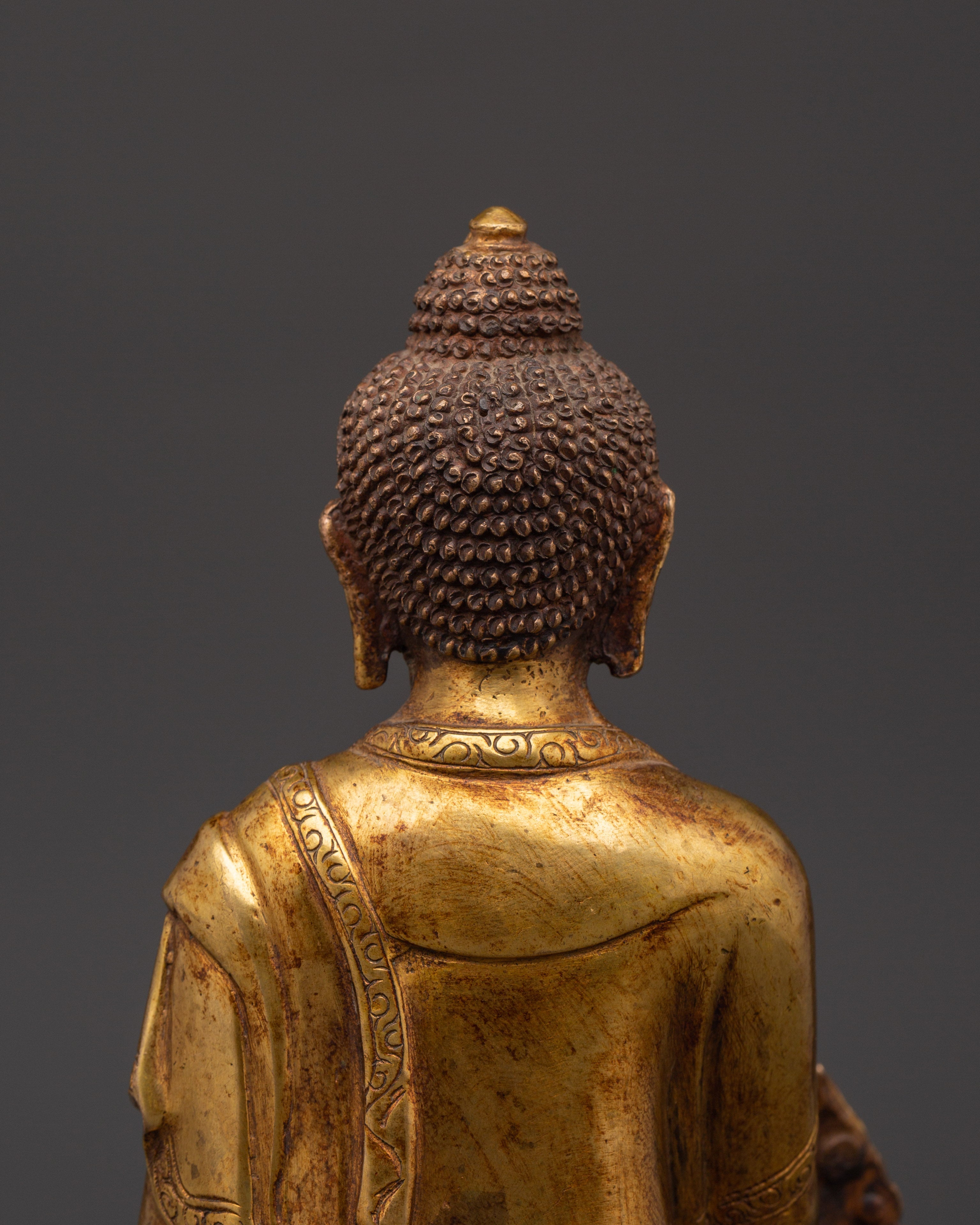 Medicine Buddha Handmade Figurine | Healer of the Mind and Body