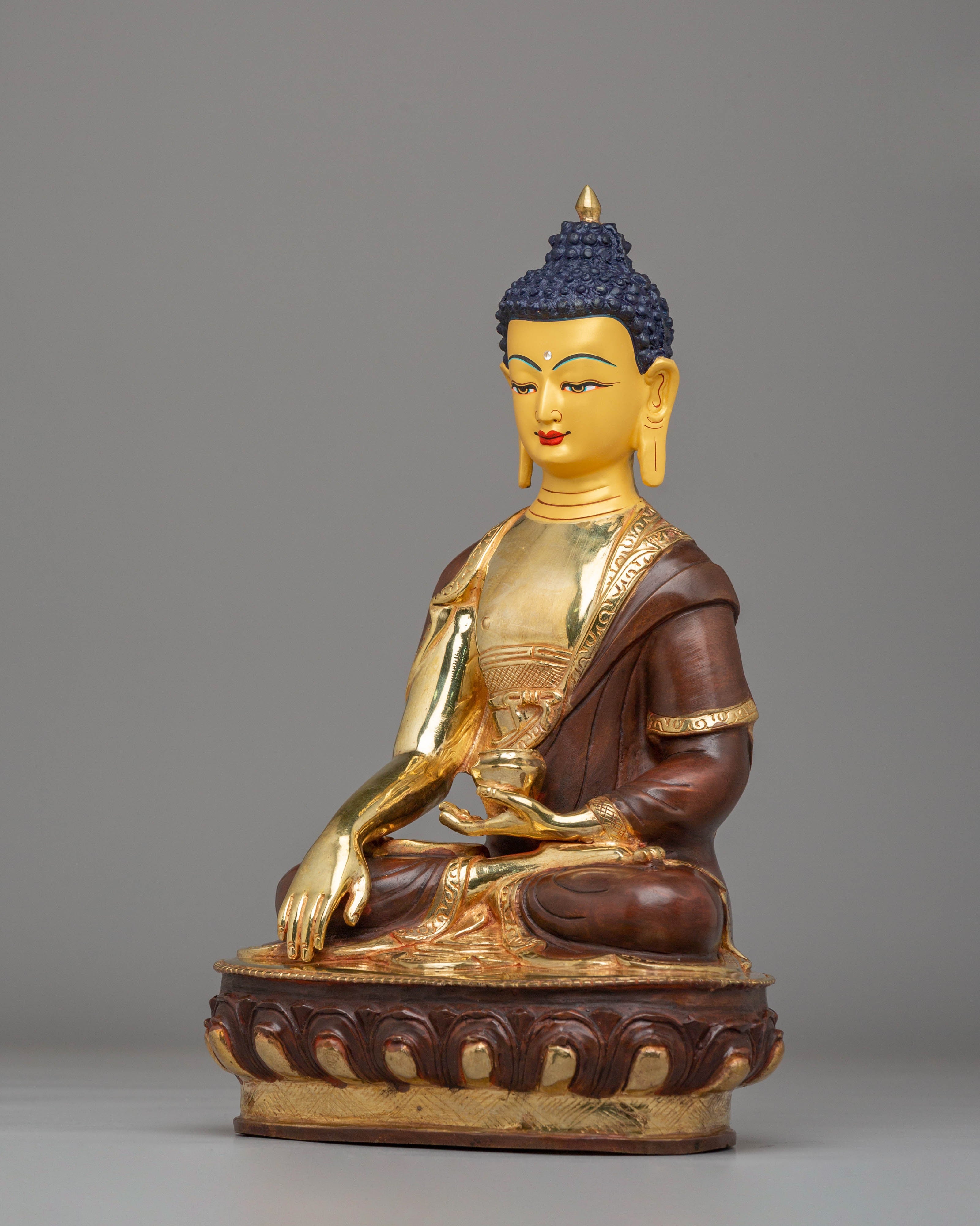 Handmade Shakyamuni Buddha Golden Statue