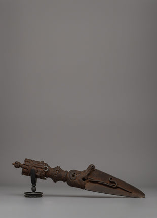 Iron Buddhist Phurba
