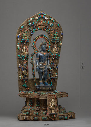 Avalokiteshvara Statue | Indoor Statues Decoration | Newa Art