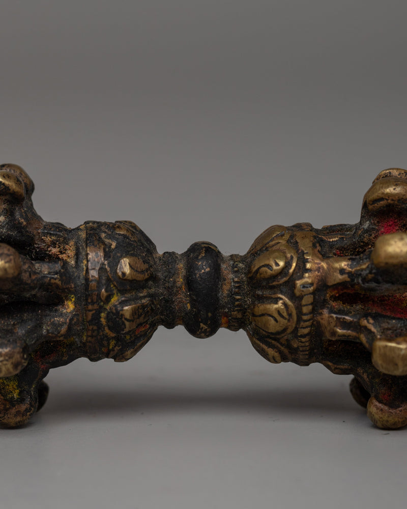 Buddhist Tantric 8-Prong Vajra for Meditation and Rituals | Symbol of Enlightenment and Protection