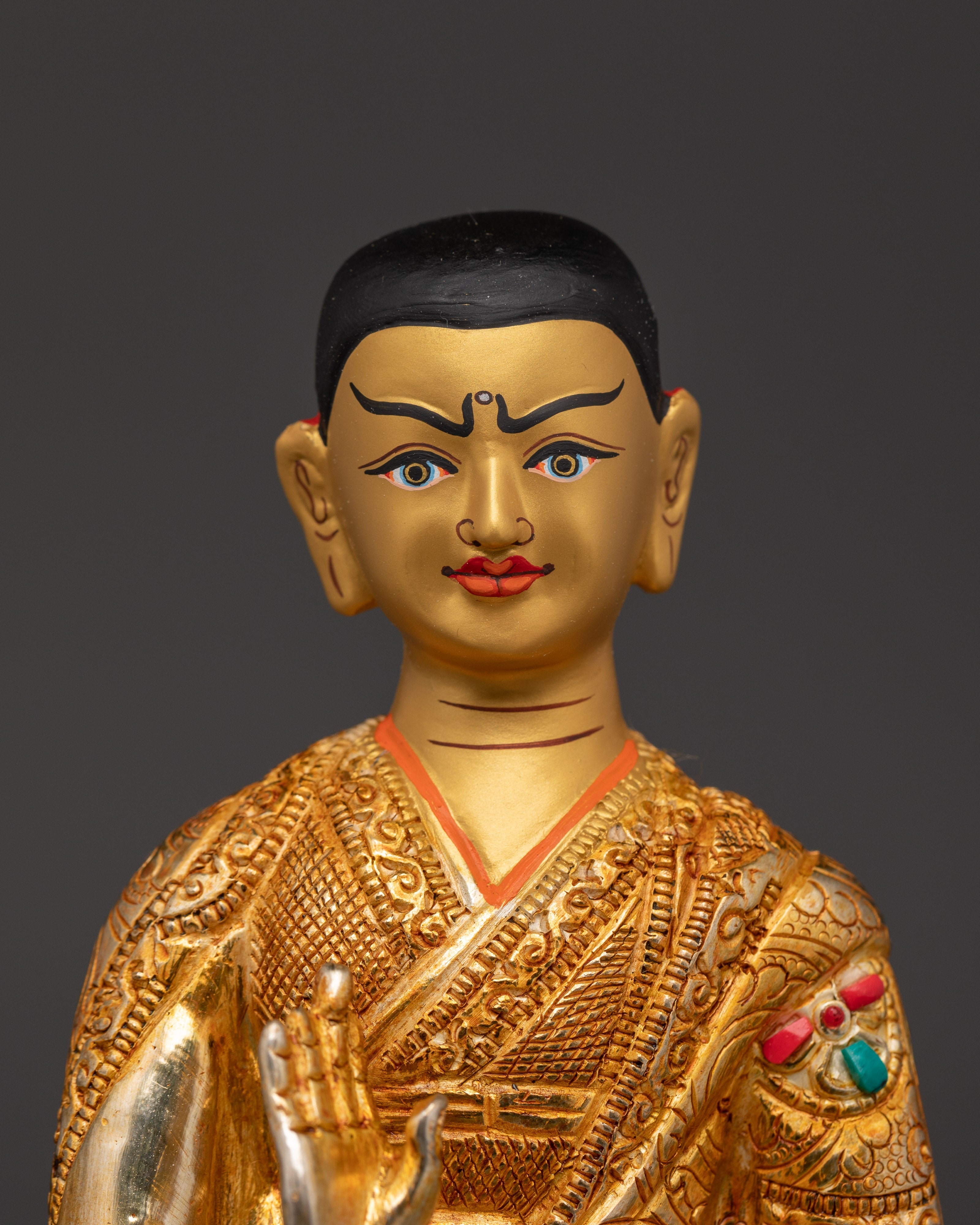 Handcrafted Buddhist Master Tsongkhapa Set | Tsongkhapa with Disciples