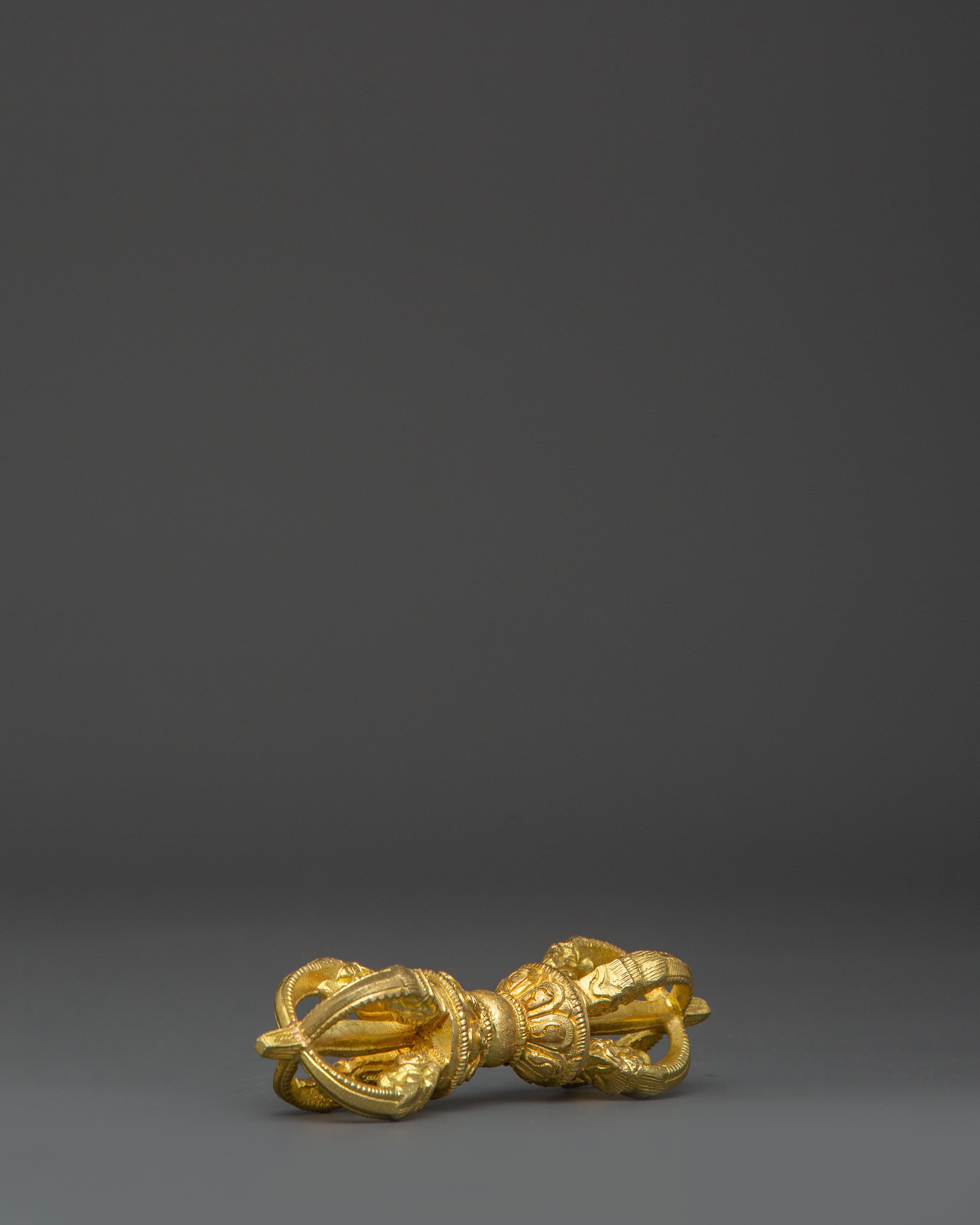 Tibetan Brass Bell & Vajra Set | Buddhist Ritual Tool