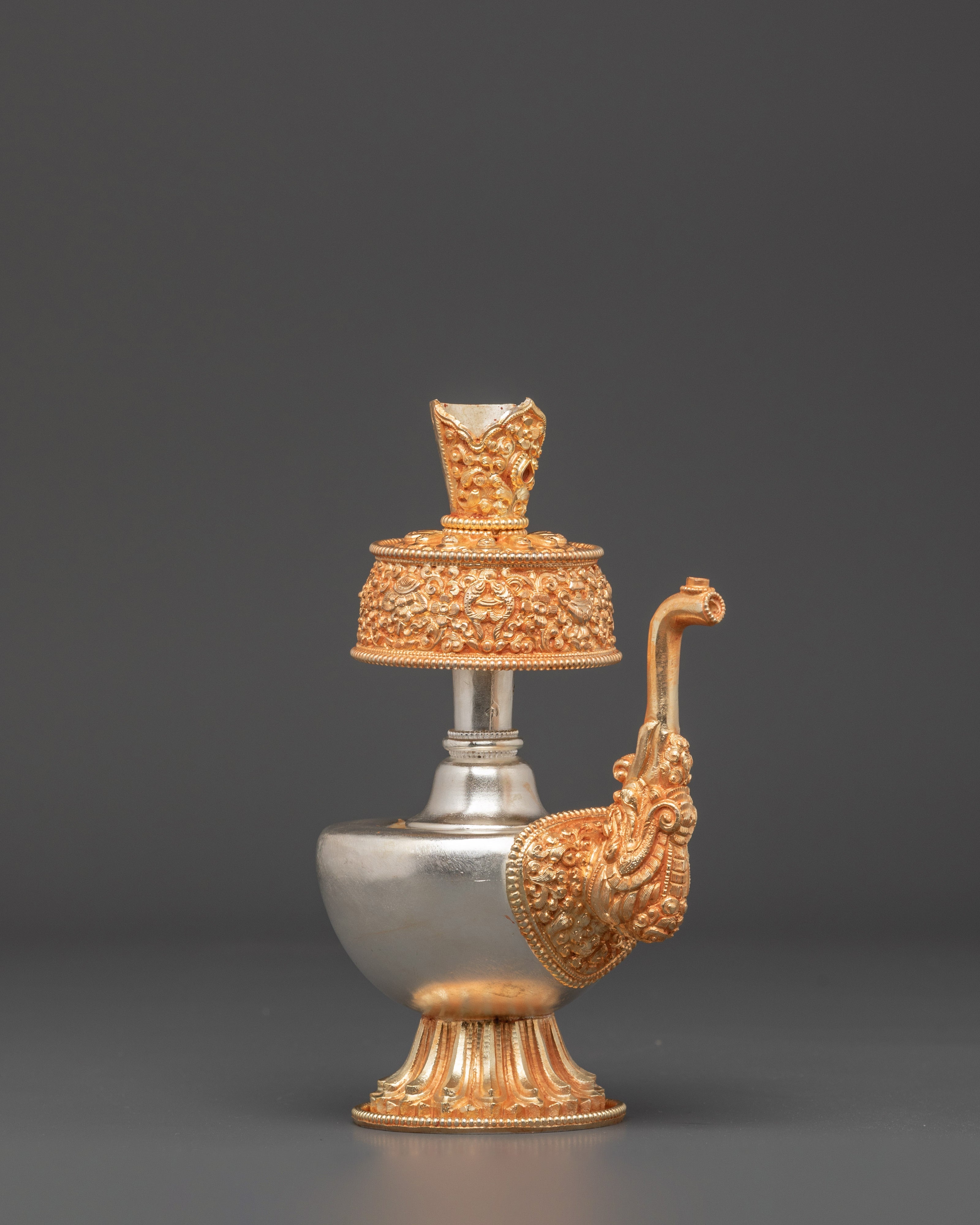 Gold And Silver Plated Bhumba | Water Offering Vassel