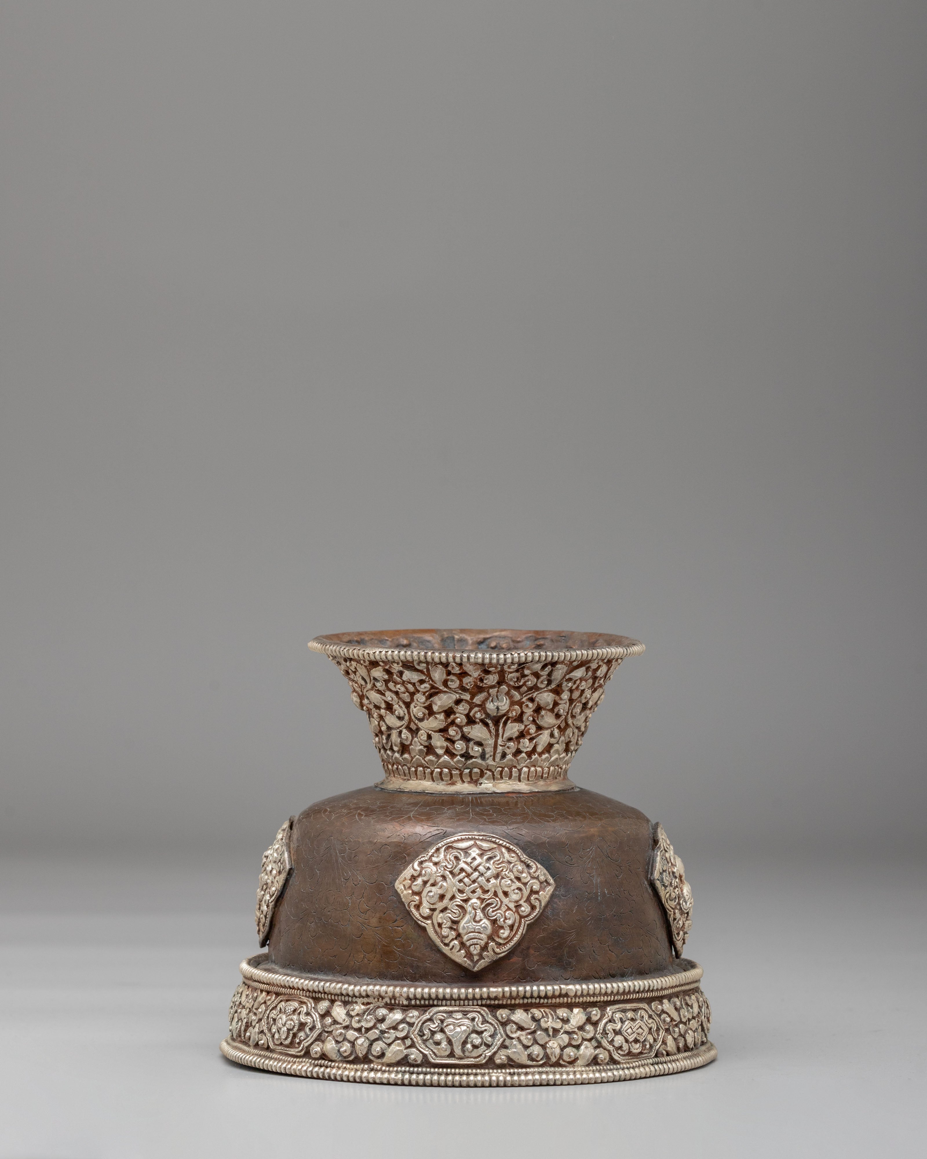 Handcrafted Himalayan Offering Bowl Set | Spiritual Home Decor