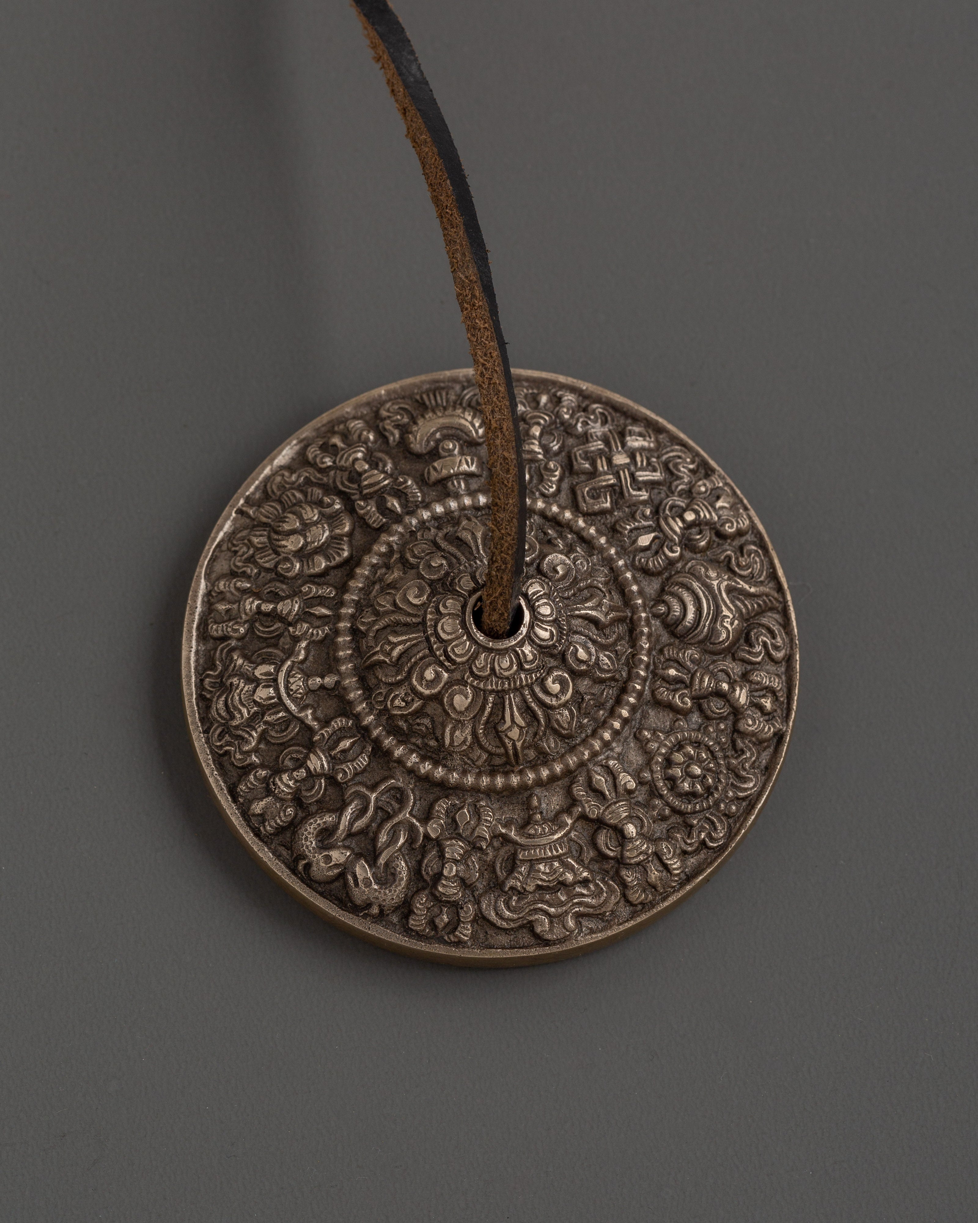 Traditional Ceremonial Tingsha | Handcrafted Copper Tibetan Cymbals