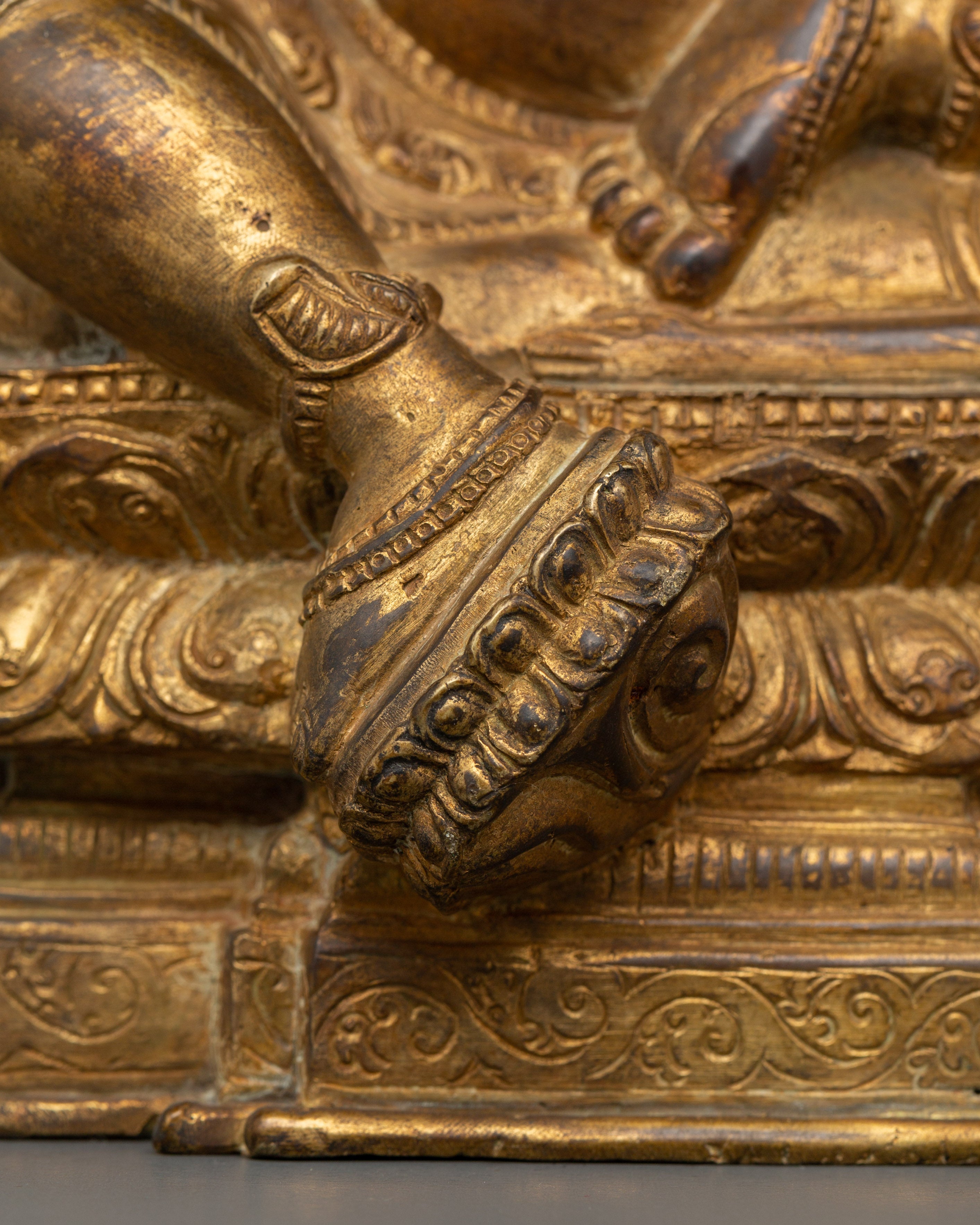 Chaturbhuja Mahakala Statue | Powerful Tibetan Protector Deity